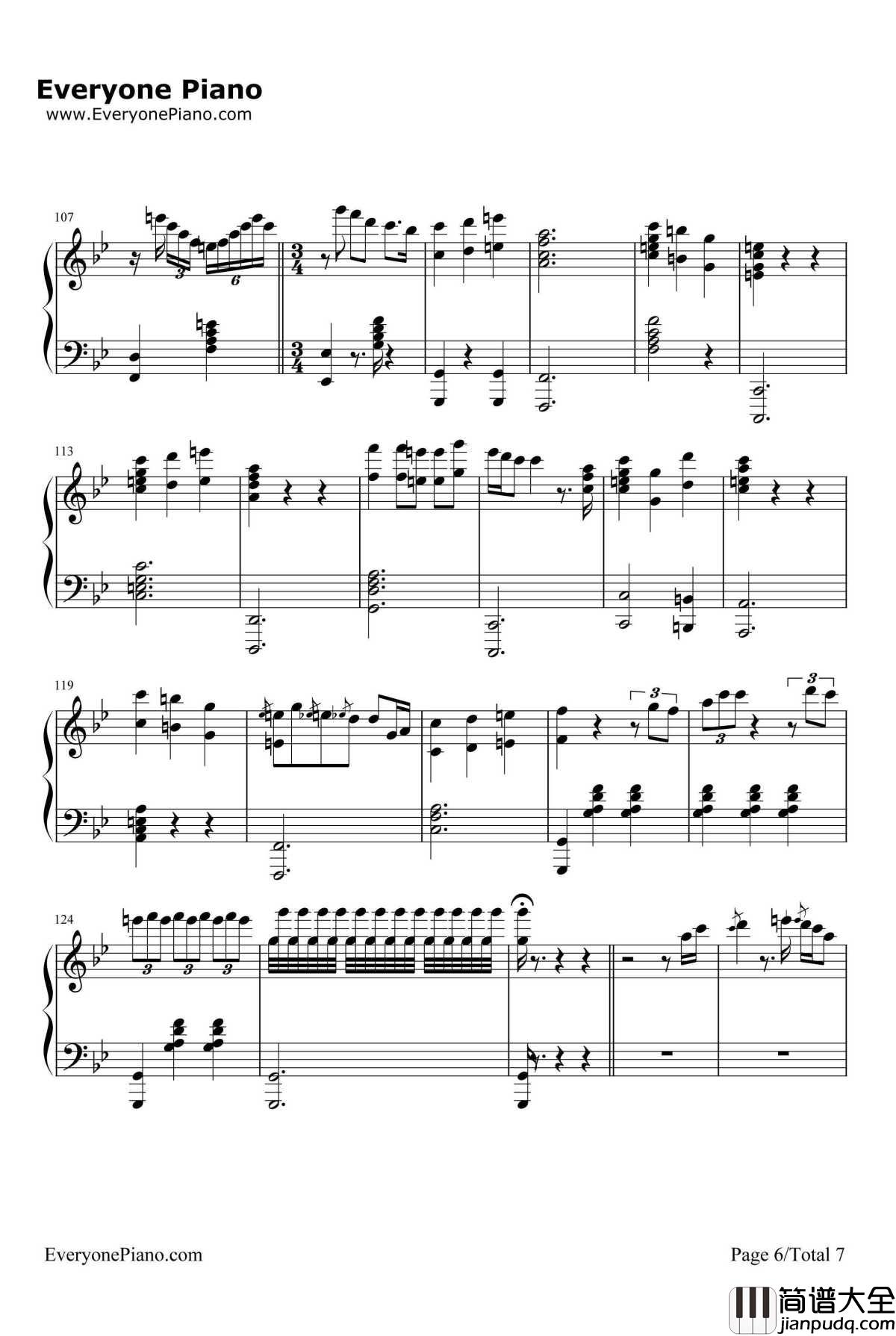 Our_Love钢琴谱_BrianCulbertson_爱情公寓2片尾曲