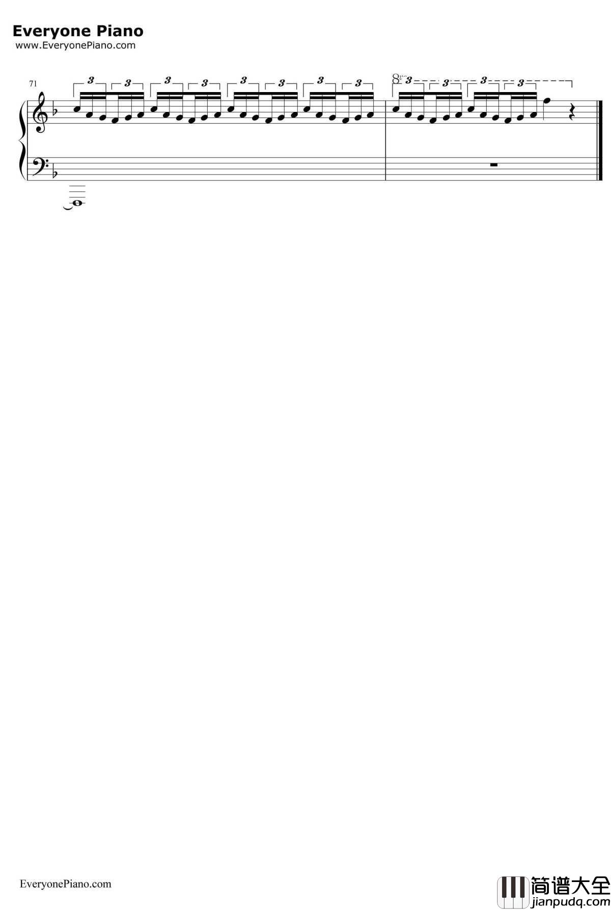 それは仆たちの奇迹钢琴谱_μ's_LoveLiveOP2