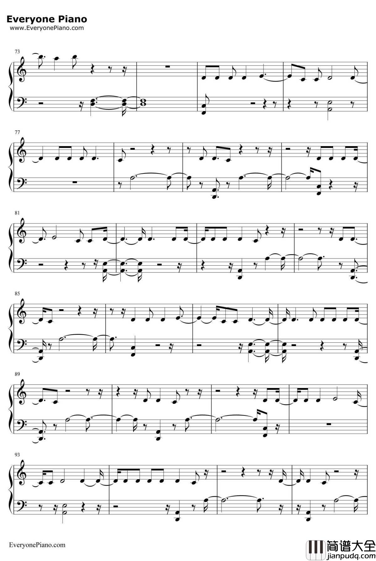 I_Don't_Know_Why钢琴谱_ImagineDragons