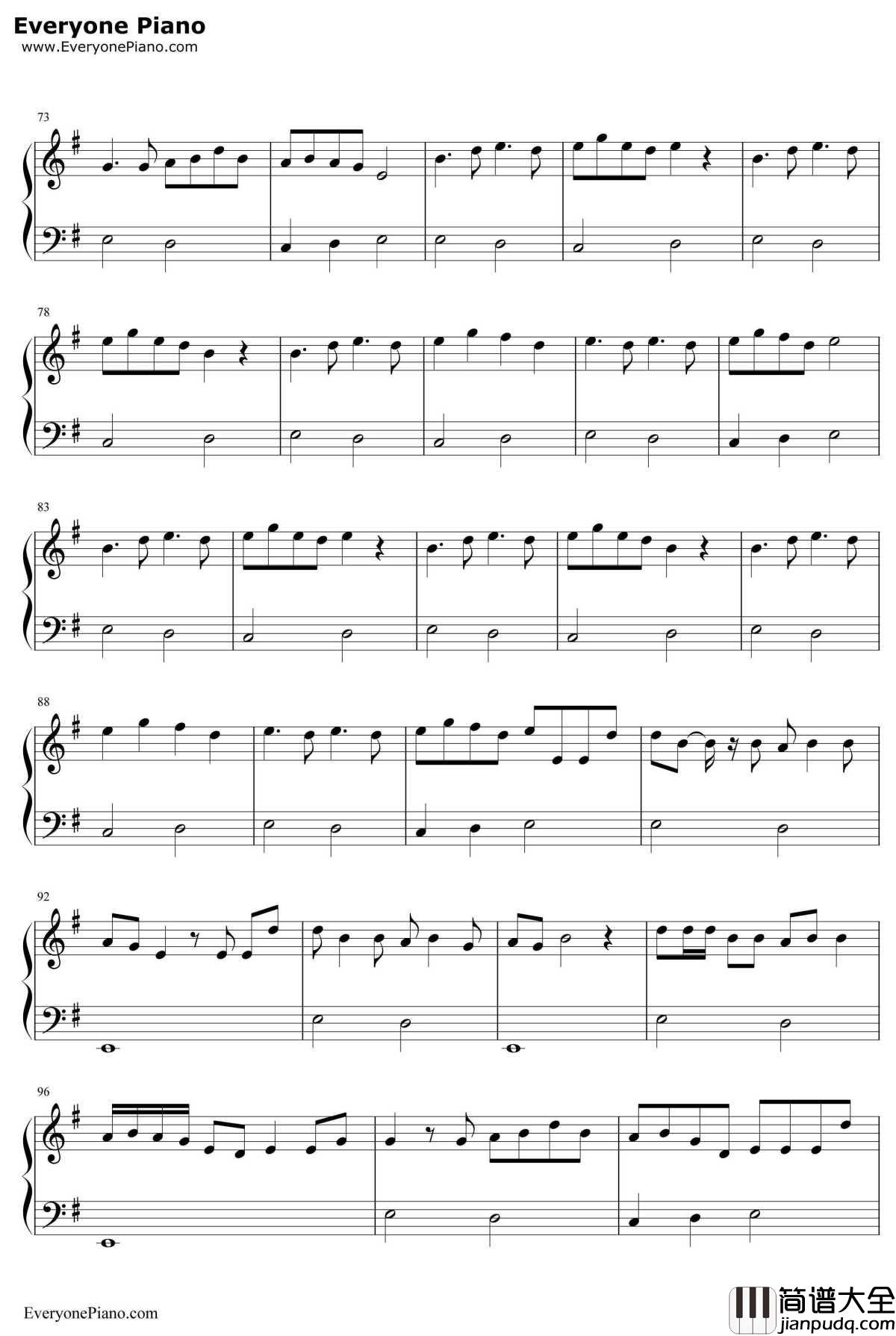 桃源恋歌钢琴谱_Miume・MARiA・217_桃源恋歌