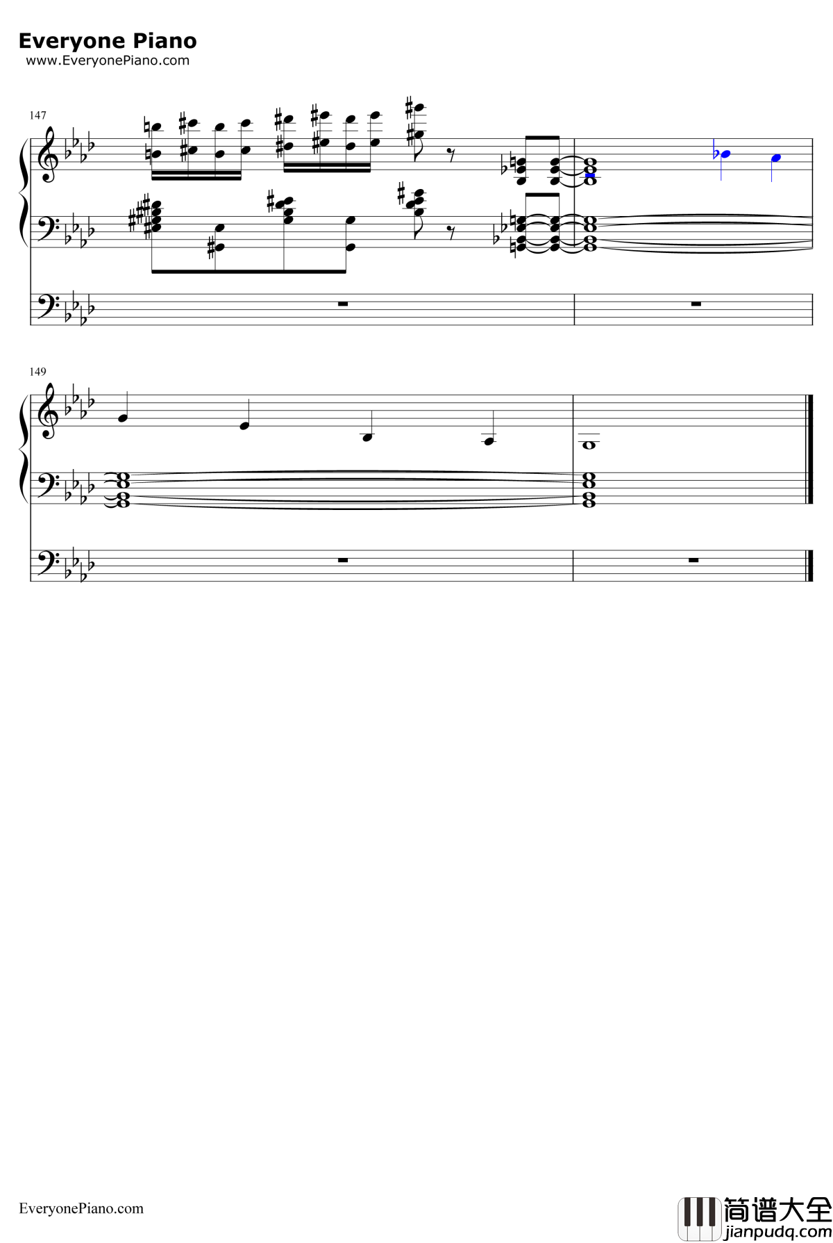 星を辿れば钢琴谱_大原ゆい子_小魔女学园ED1