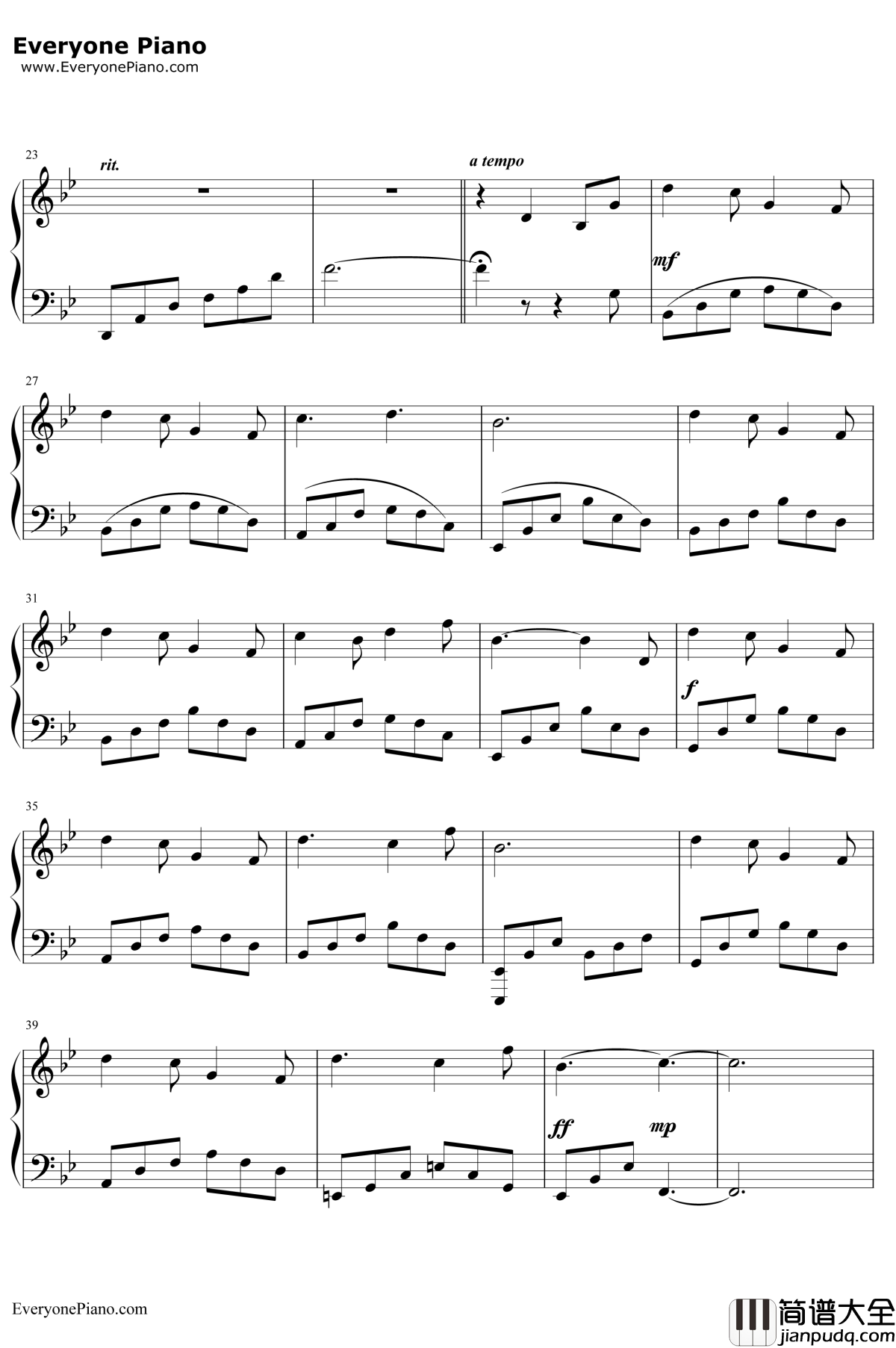 Alpha钢琴谱_丹尼尔·罗森菲尔德C418_Minecraft背景音乐