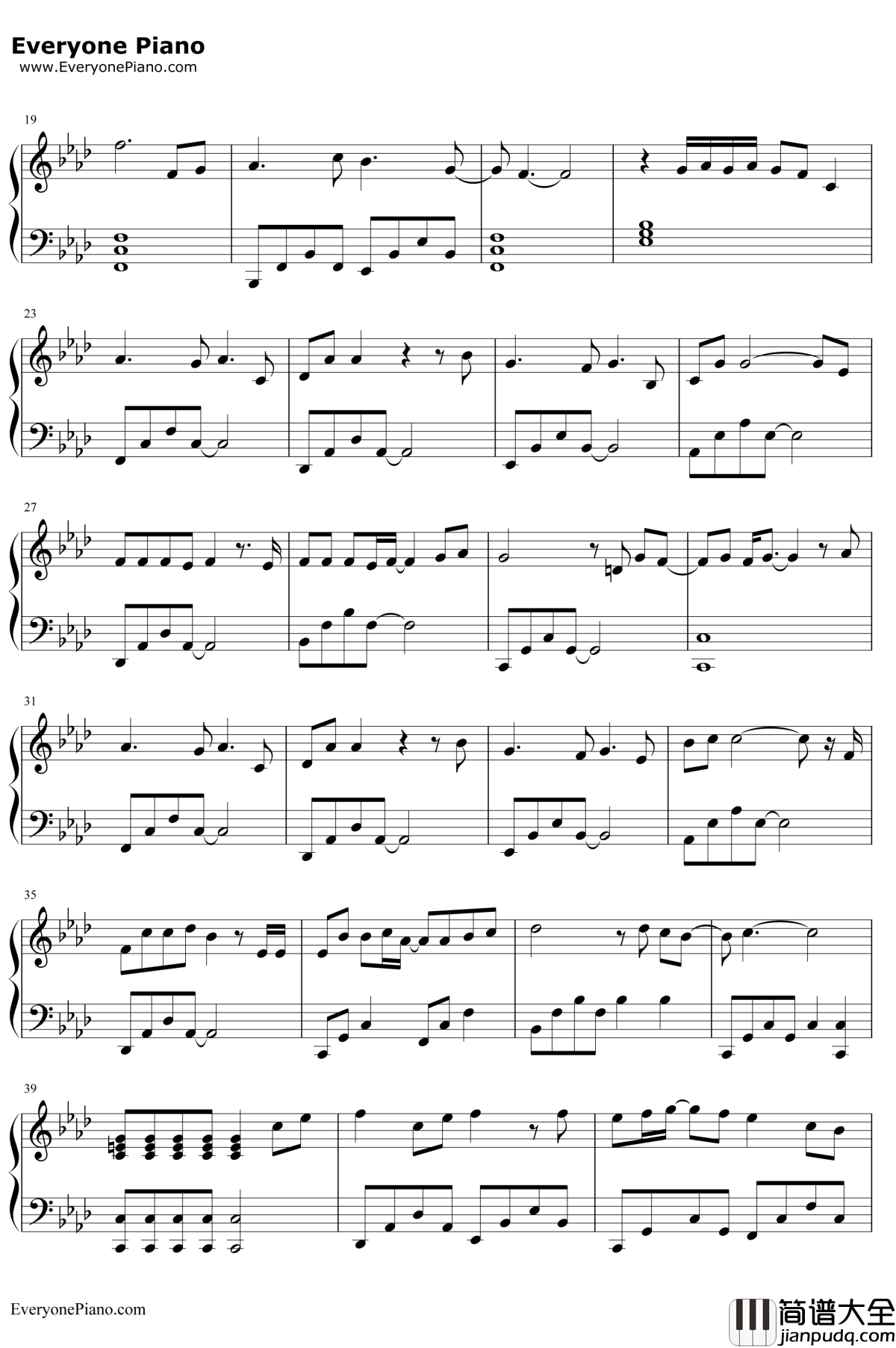 星辰大海是你钢琴谱_魏晨_那片星空那片海2片头曲