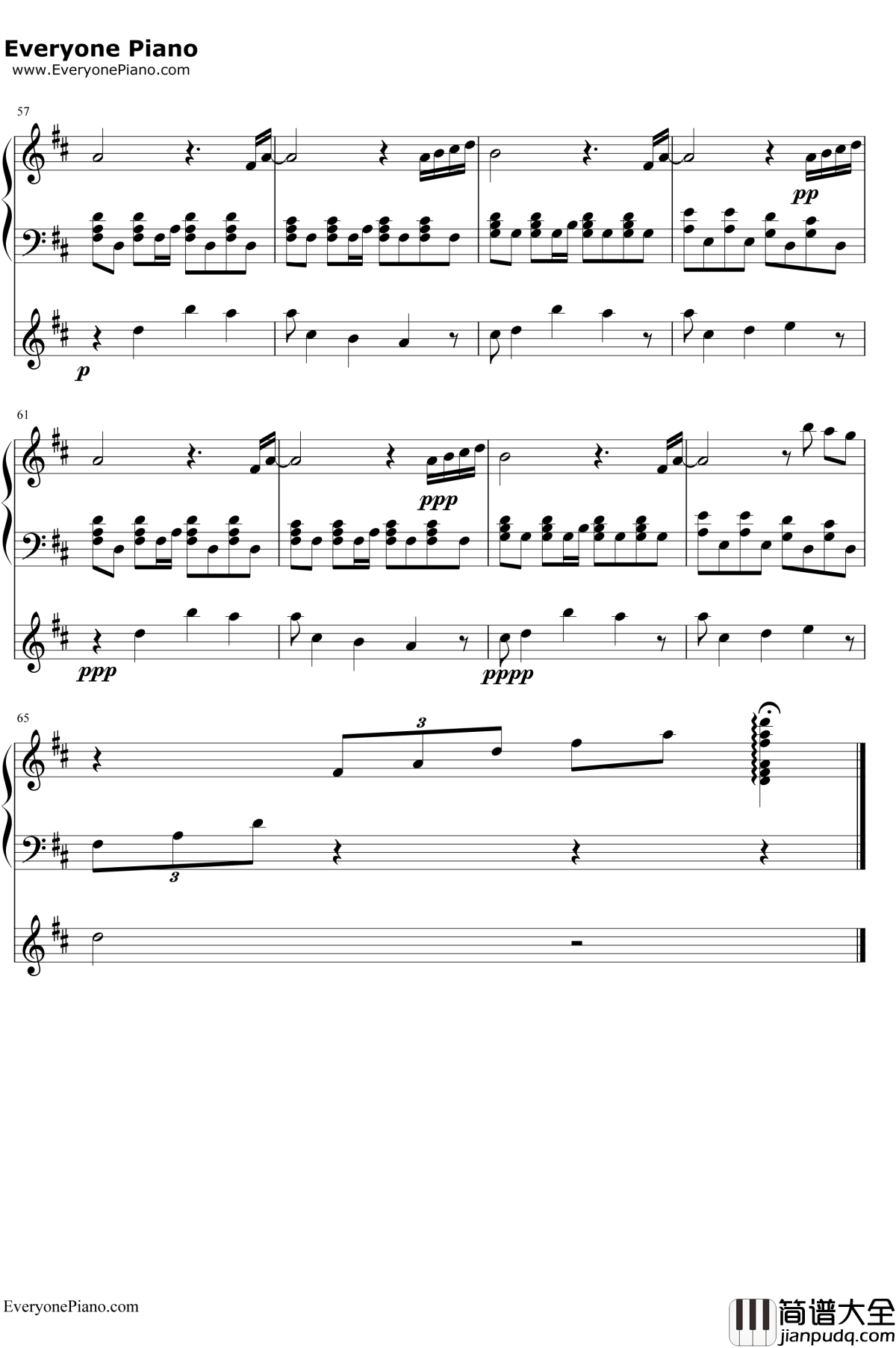 And_The_Winner_Is钢琴谱_GérardDarmon