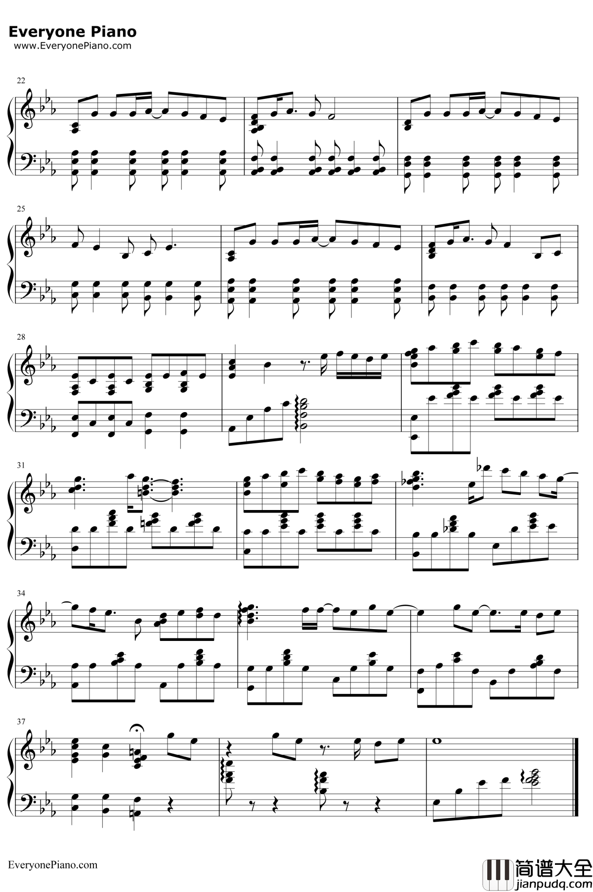 ユメセカイ钢琴谱_户松遥_梦世界_刀剑神域ED1