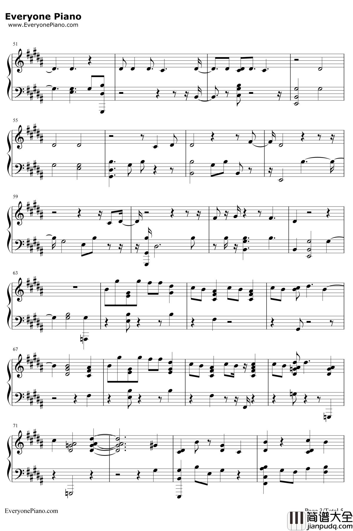 Don't_Leave_Me钢琴谱_防弹少年团