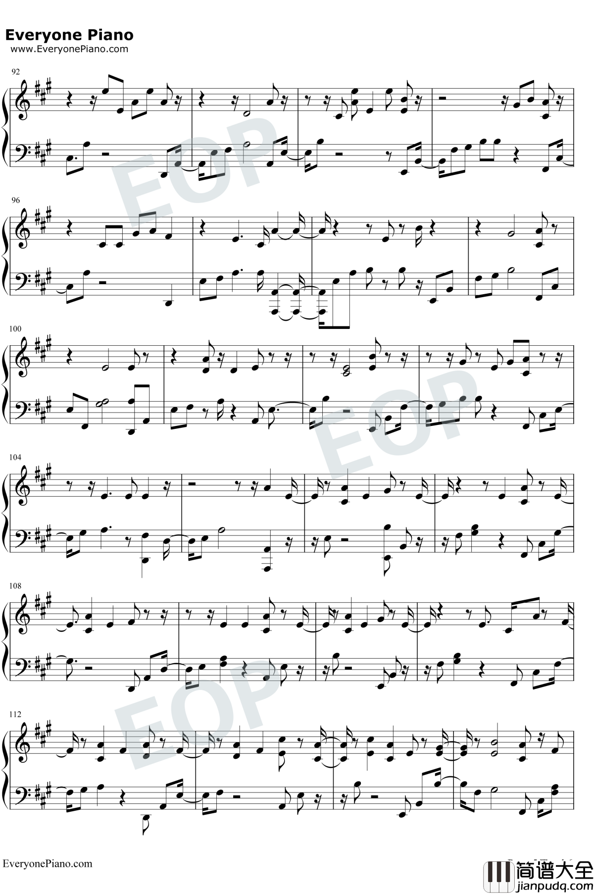 Girls_Like_You钢琴谱_Maroon5