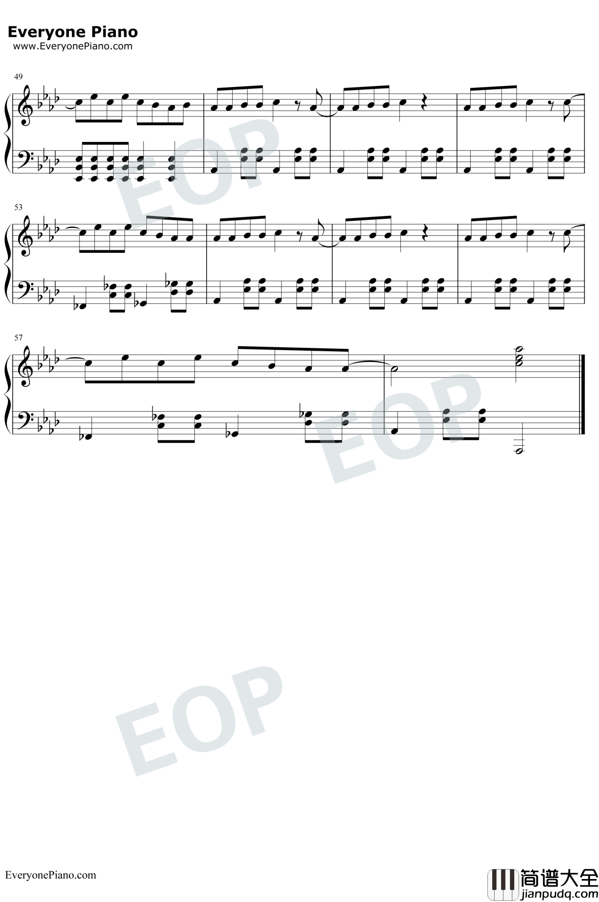 创造101钢琴谱_创造101女孩