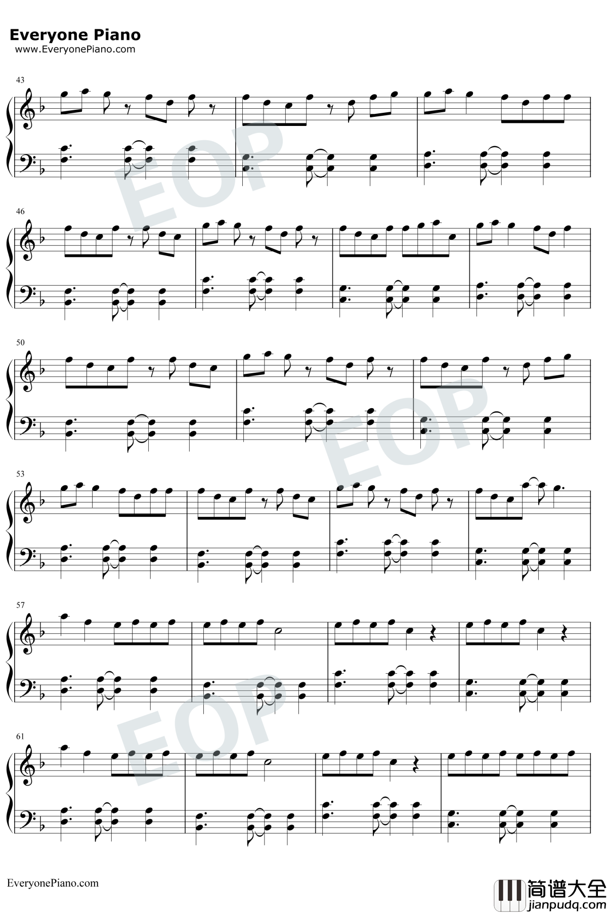 9277钢琴谱_深七