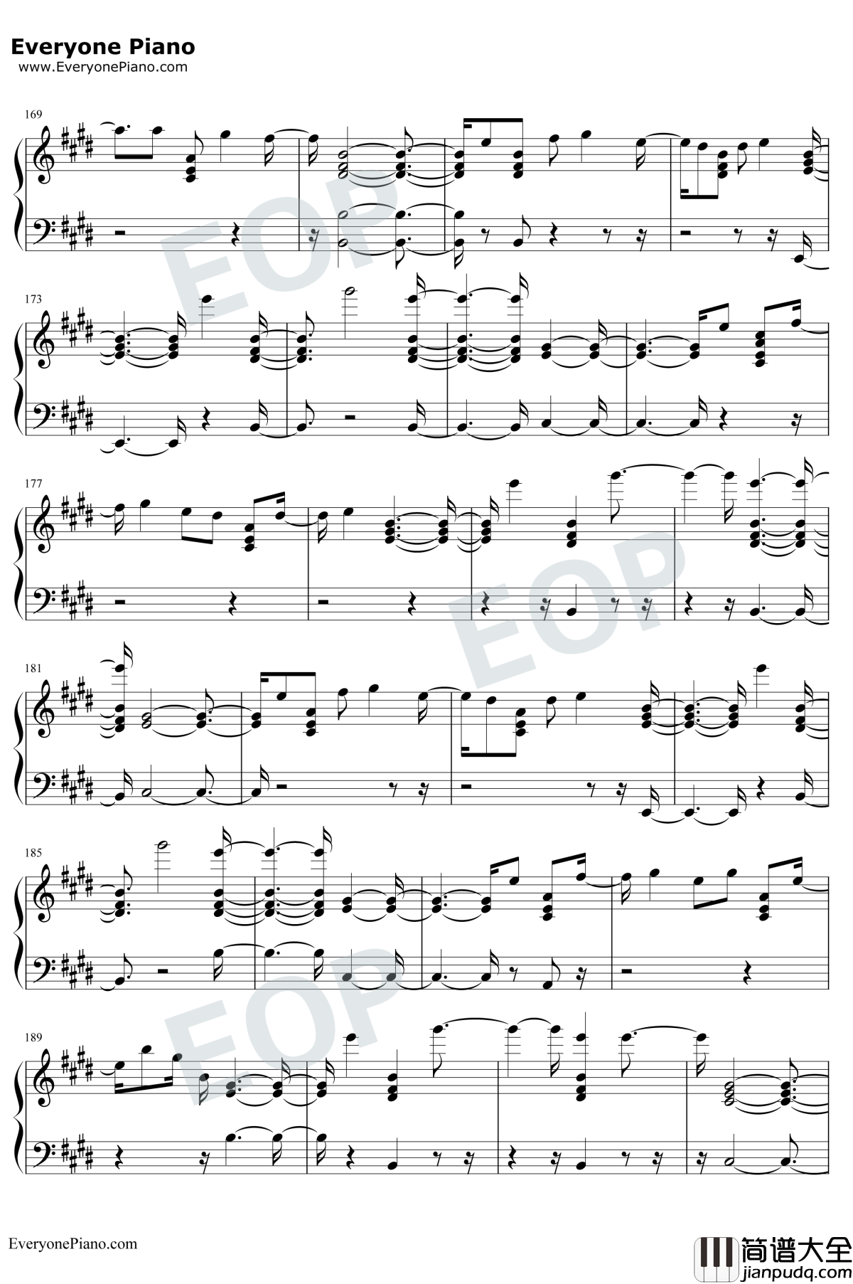 2002钢琴谱_Anne_Marie