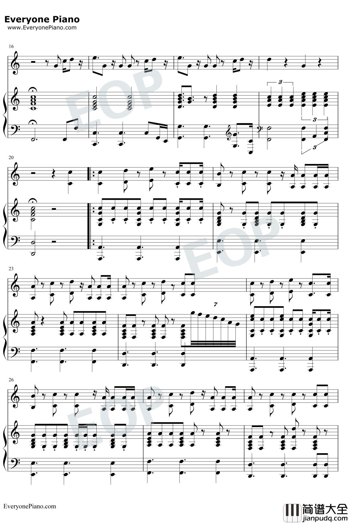 Girls_Like_You钢琴谱_Maroon_5