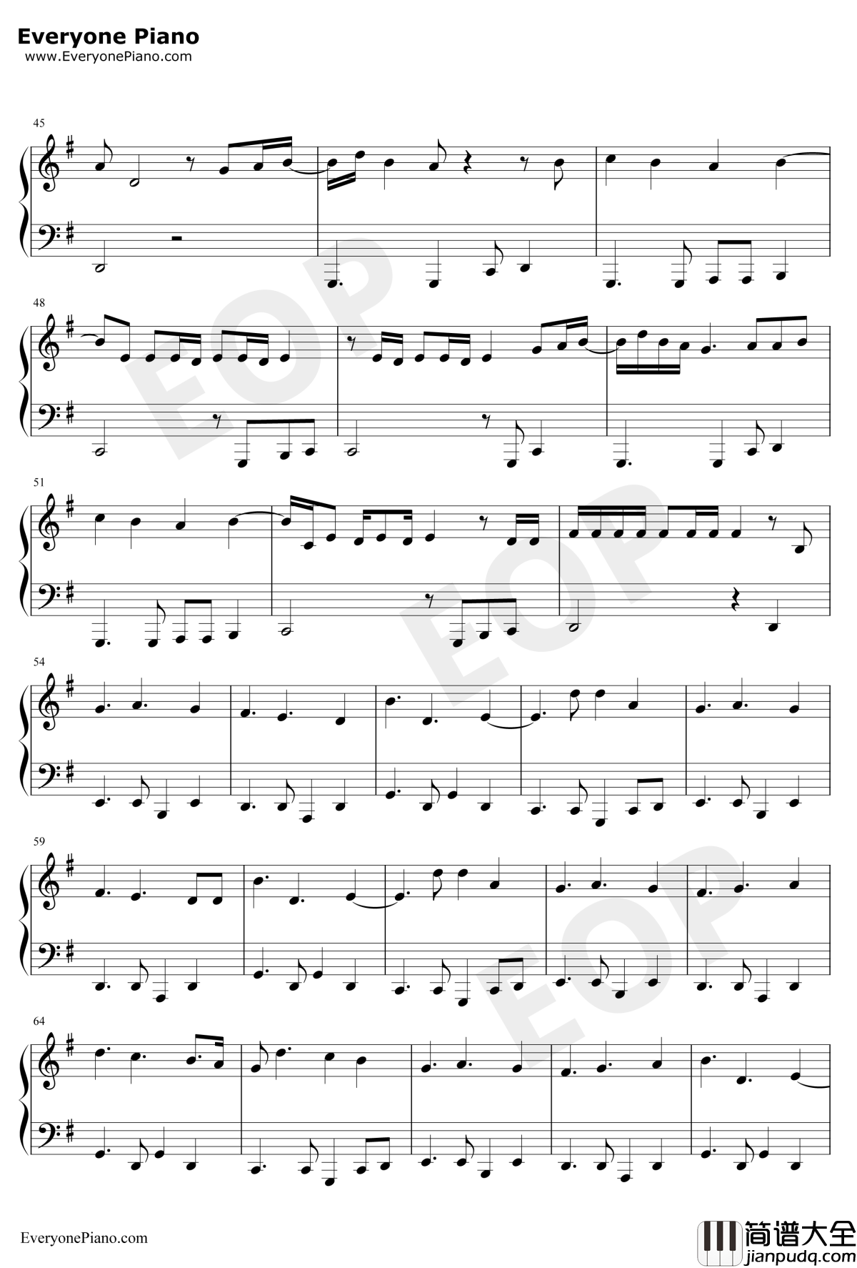 Thunderclouds钢琴谱_LSD_三星GalaxyNote9主题曲