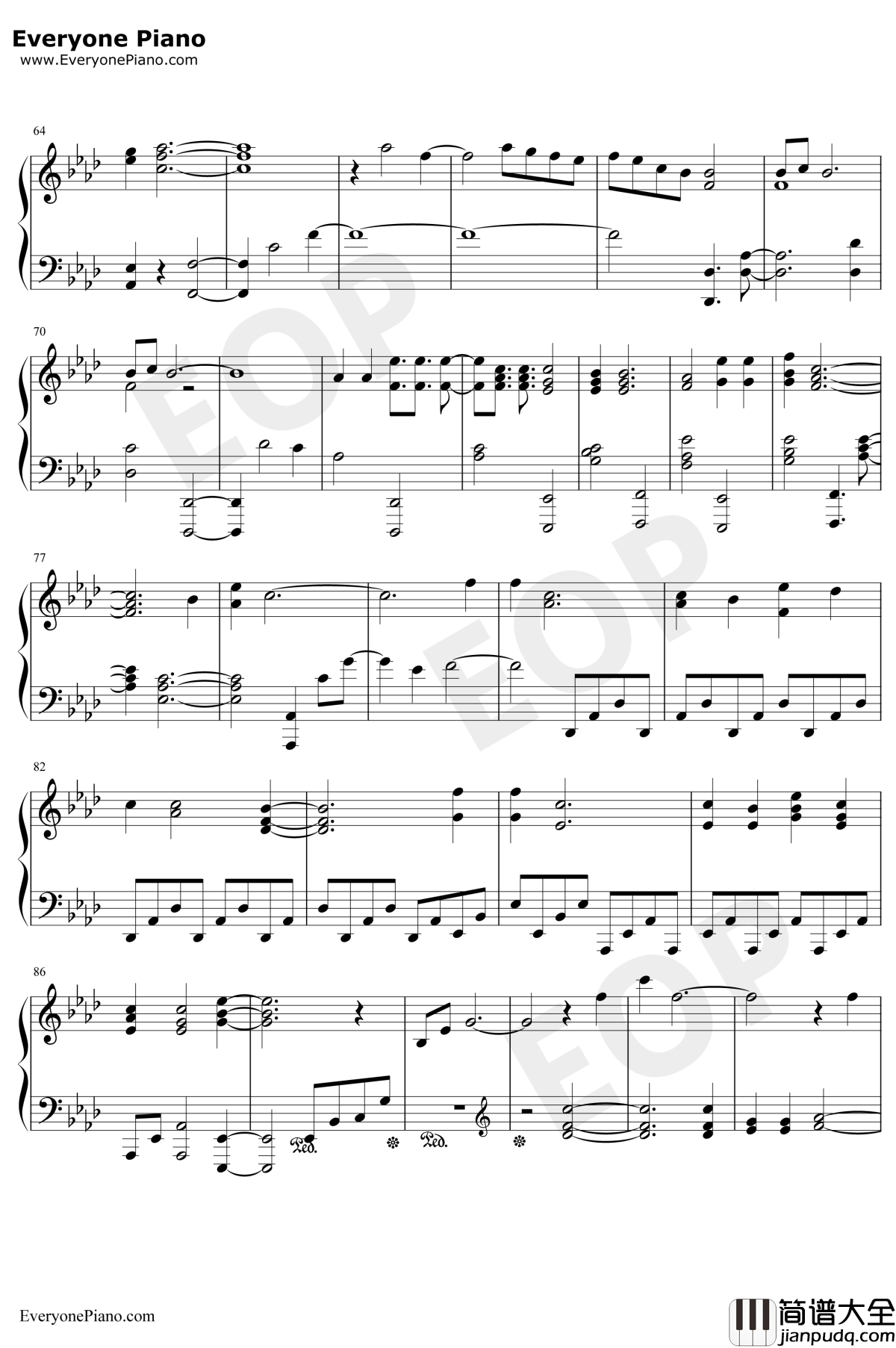 I_Need_Somebody钢琴谱_Day6