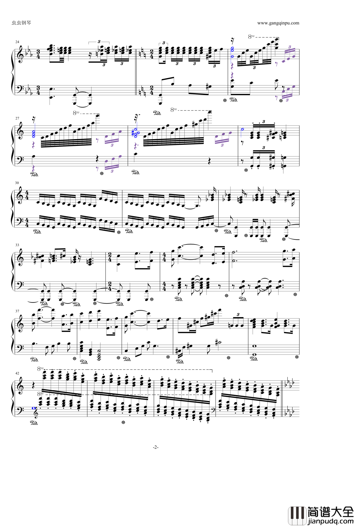 Full_Monty钢琴谱_世界名曲