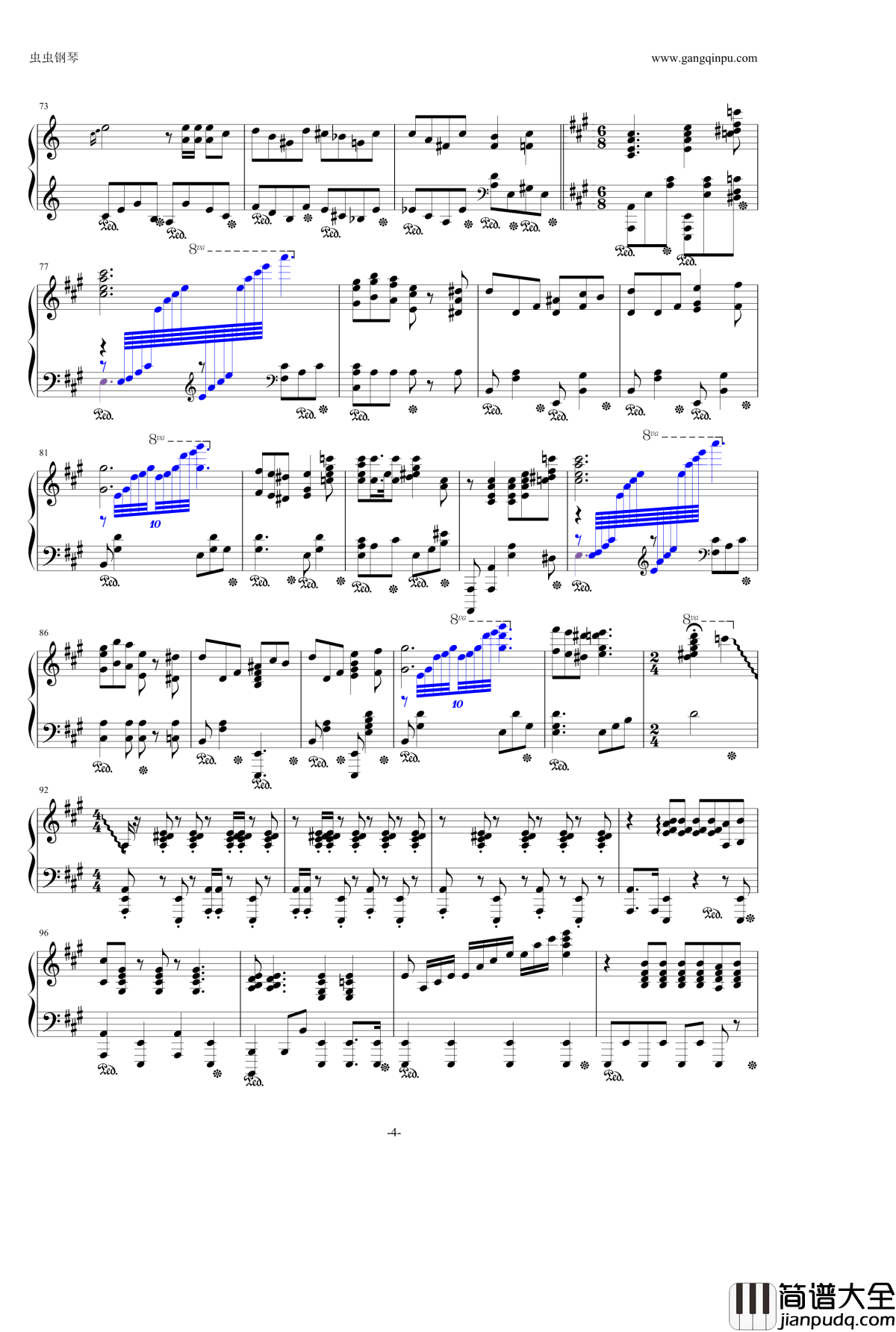 Full_Monty钢琴谱_世界名曲