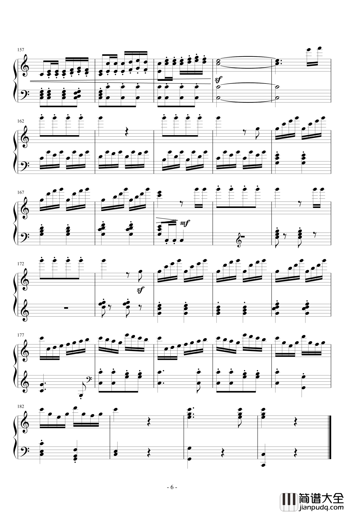 C大调小奏鸣曲第三乐章钢琴谱_NO.1_灵动无痕