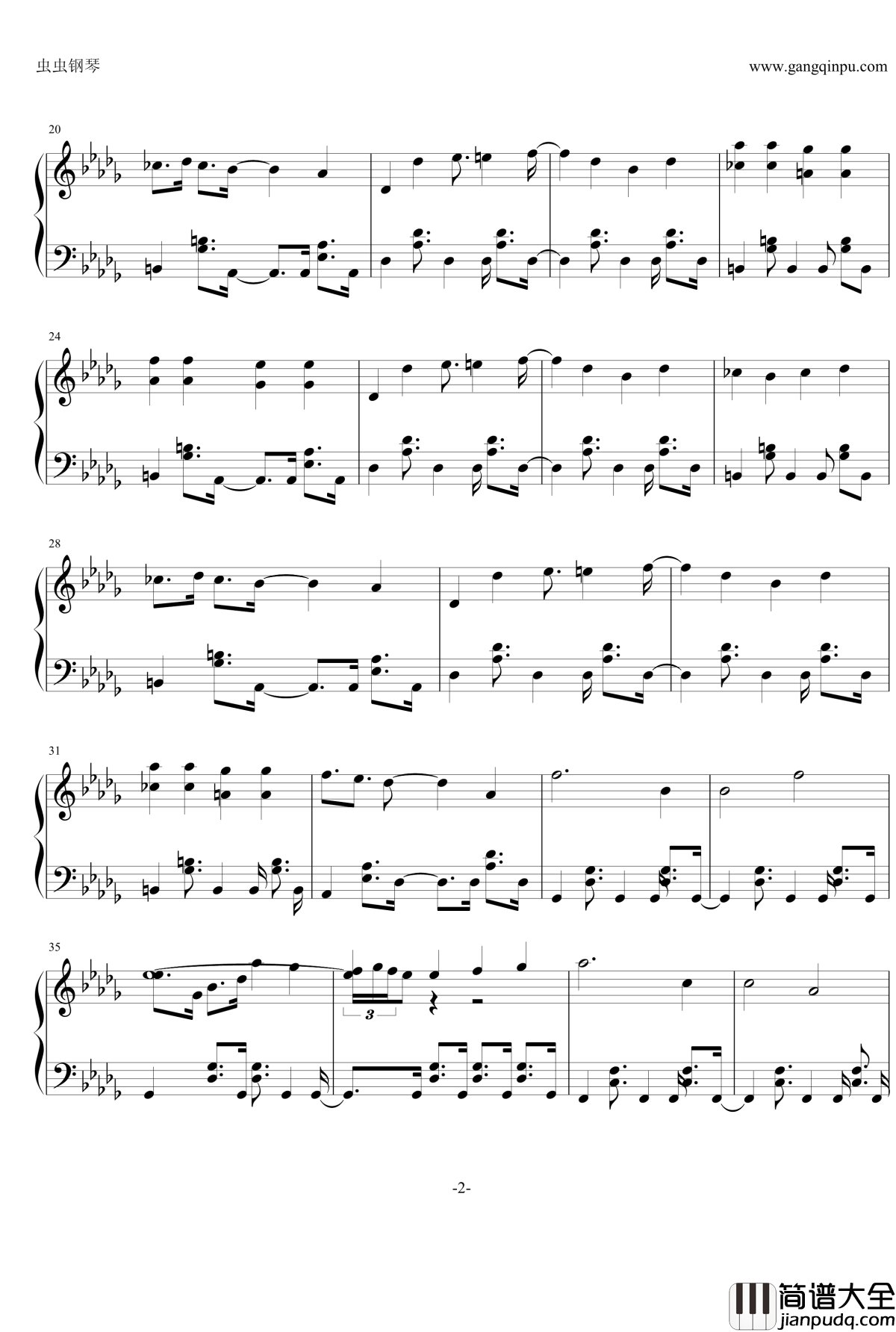 Moon_Night_Party钢琴谱_オリジナル_初音ミク_初音未来