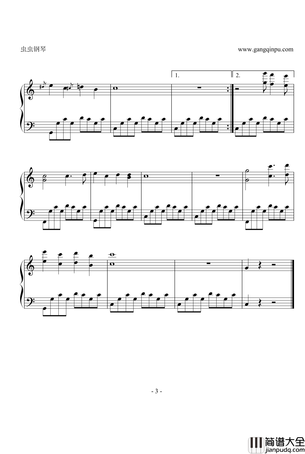 人在囧途之泰囧主题曲钢琴谱_泰国传奇_我和你在一起_赵英俊