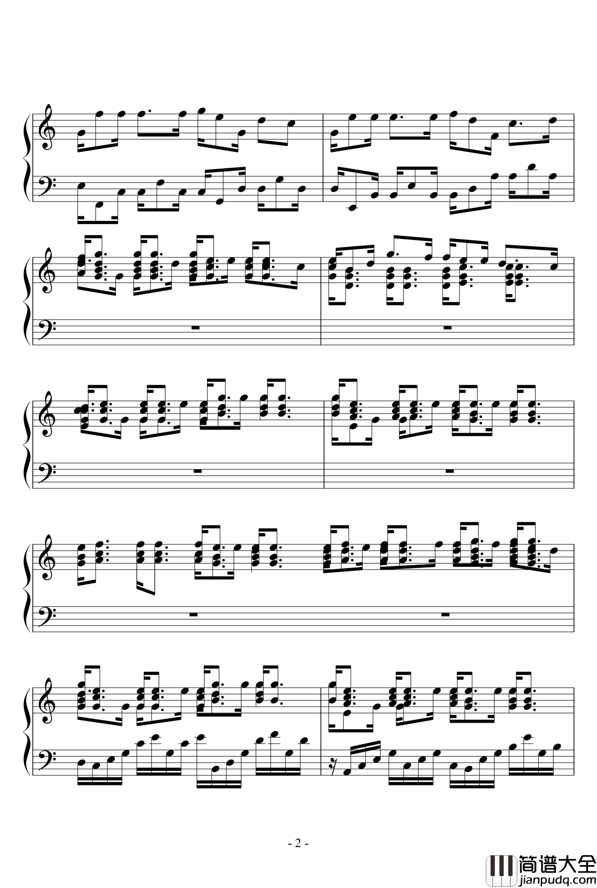 钢琴曲钢琴谱_1154105477