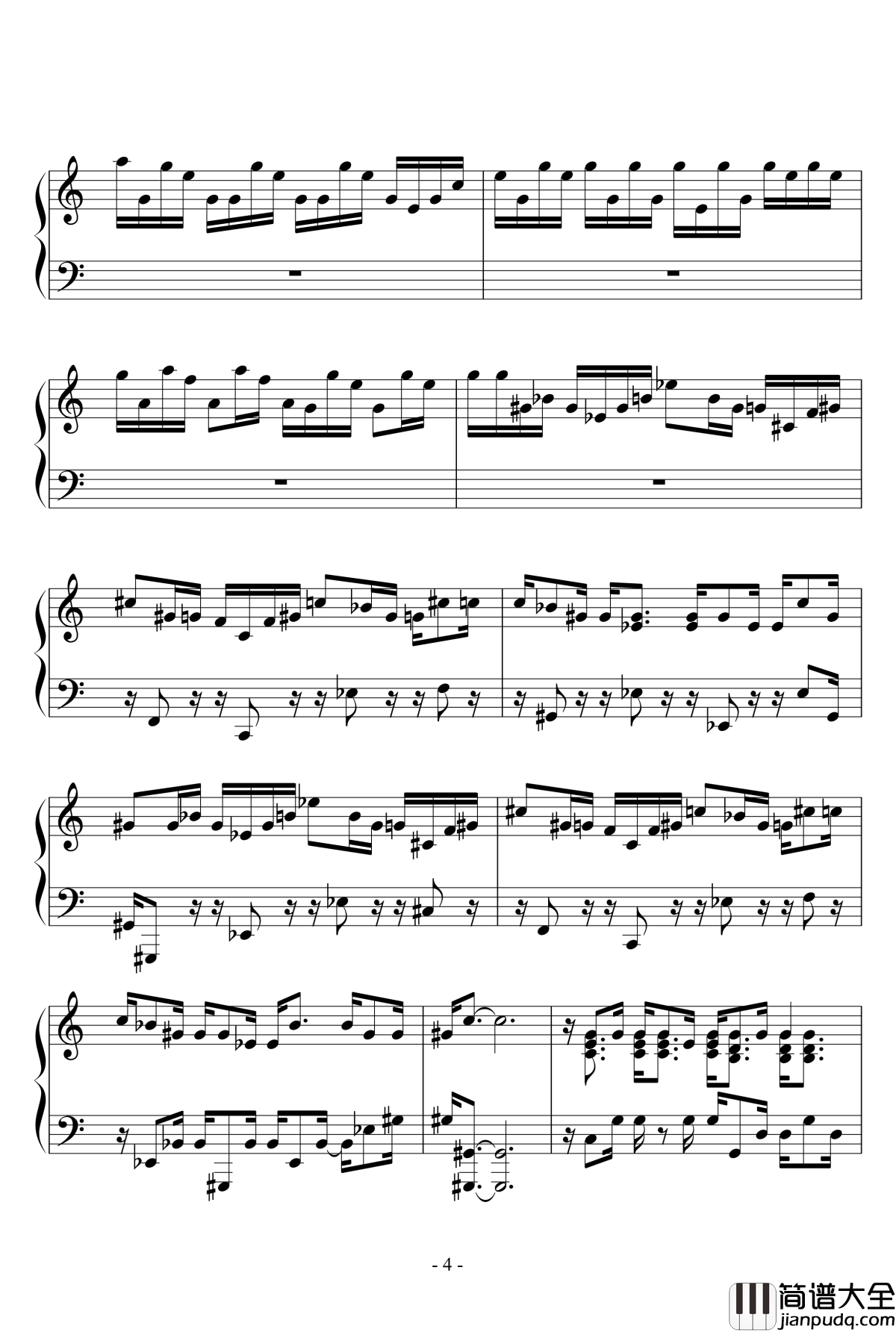 钢琴曲钢琴谱_1154105477