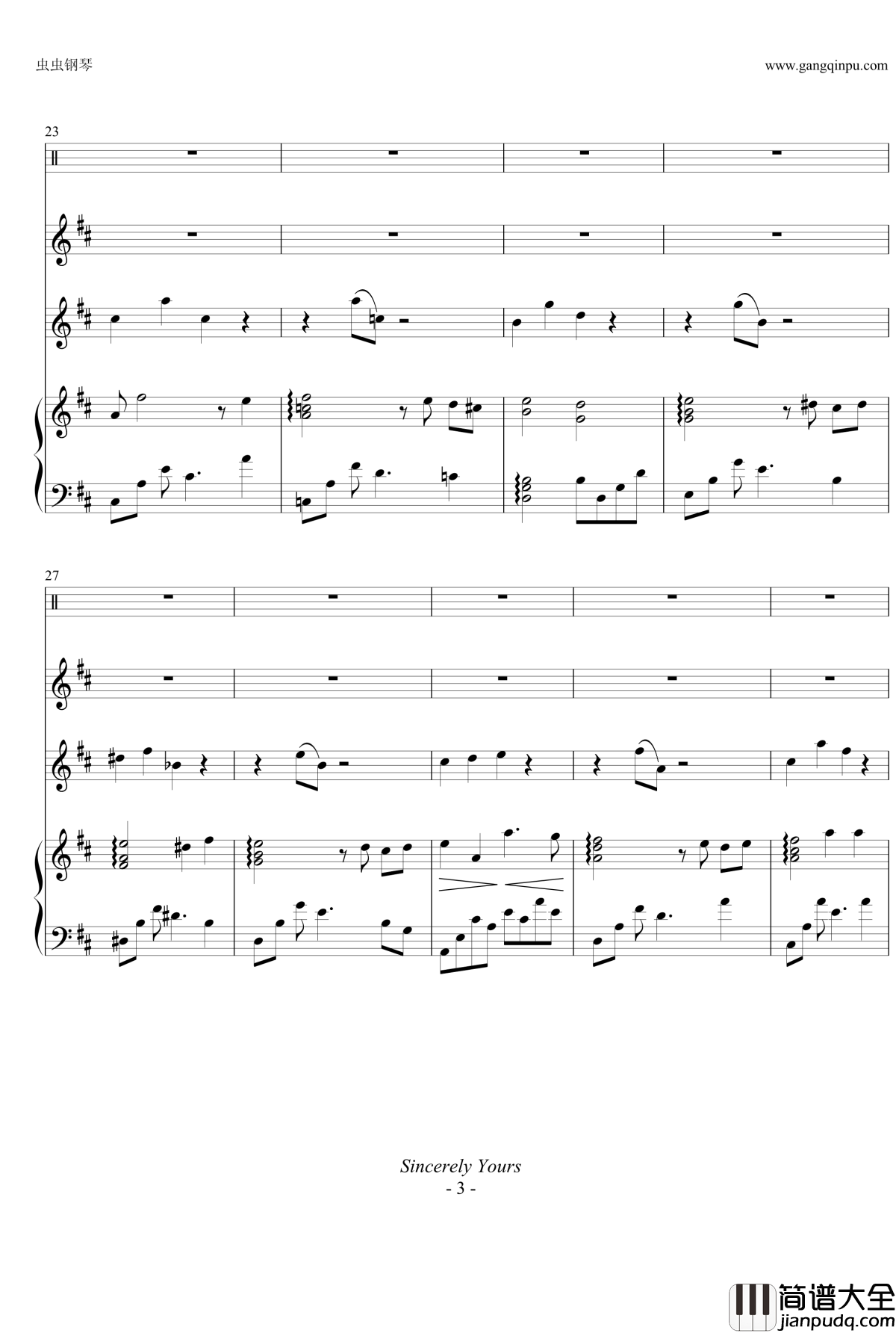 黑猫的探戈钢琴谱_变奏曲_黑猫的探戈