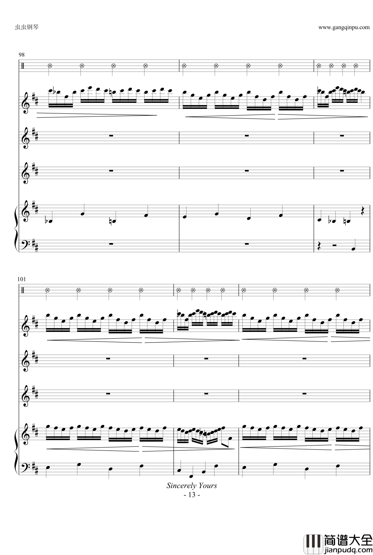 黑猫的探戈钢琴谱_变奏曲_黑猫的探戈