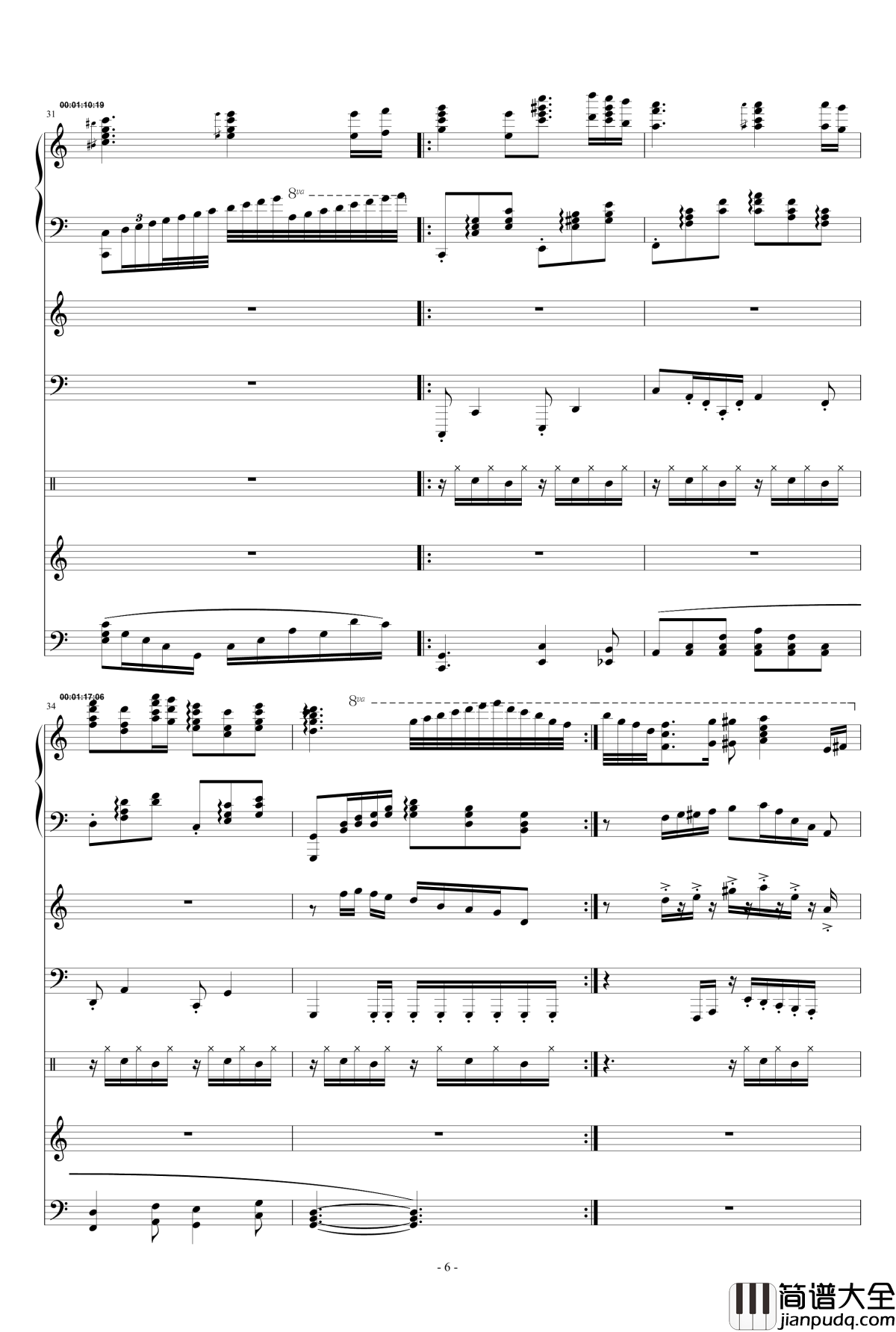 梦绘钢琴谱_E大调协奏曲_airoad