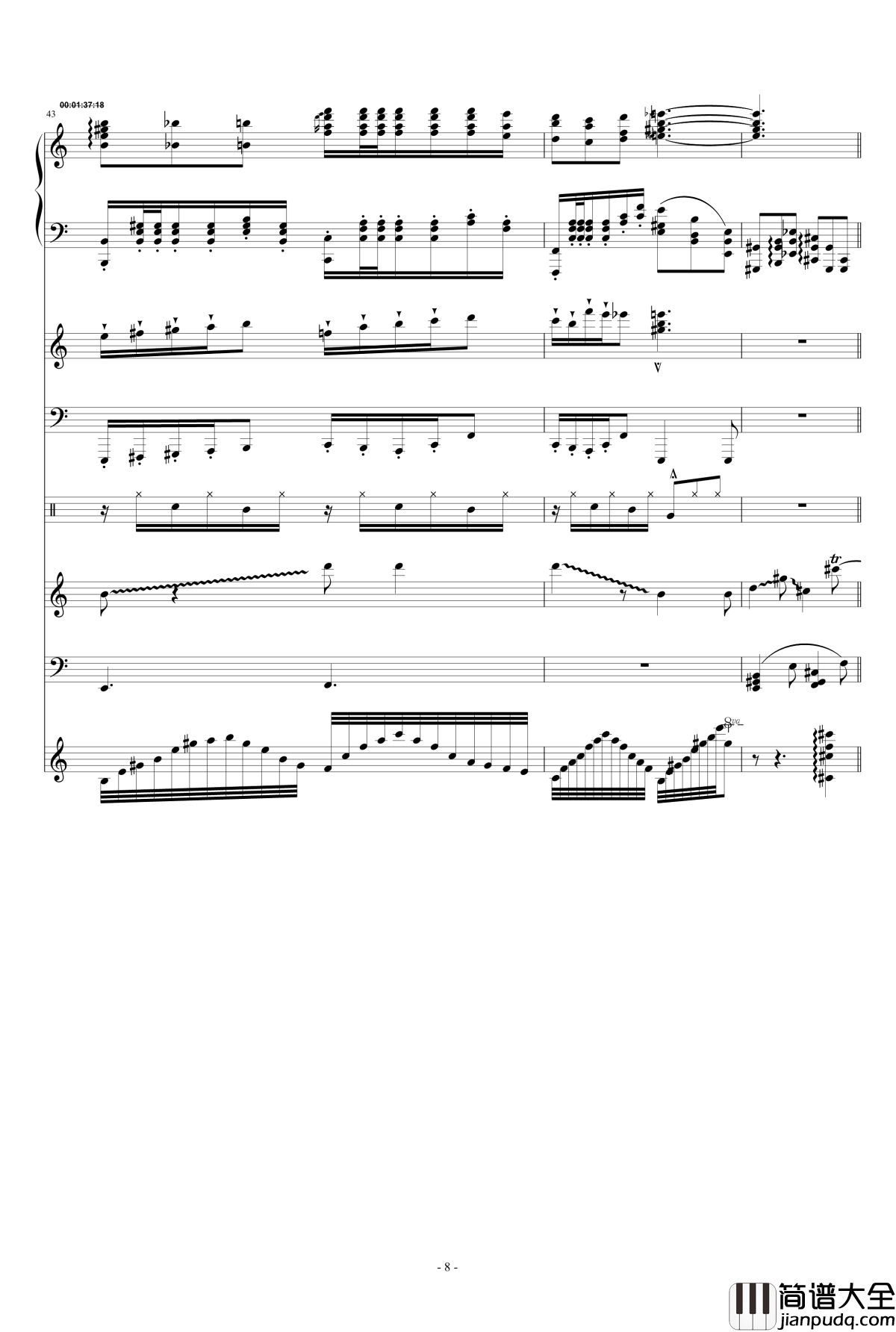 梦绘钢琴谱_E大调协奏曲_airoad