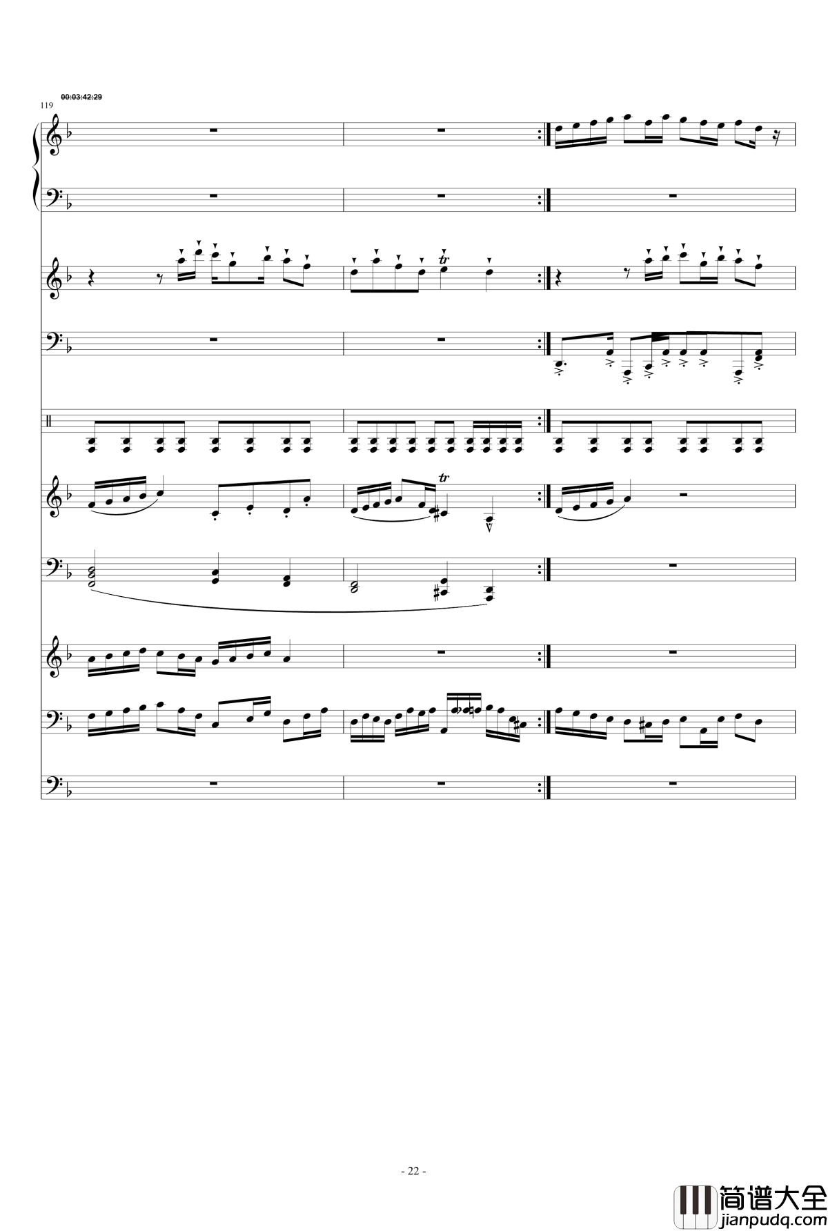 梦绘钢琴谱_E大调协奏曲_airoad