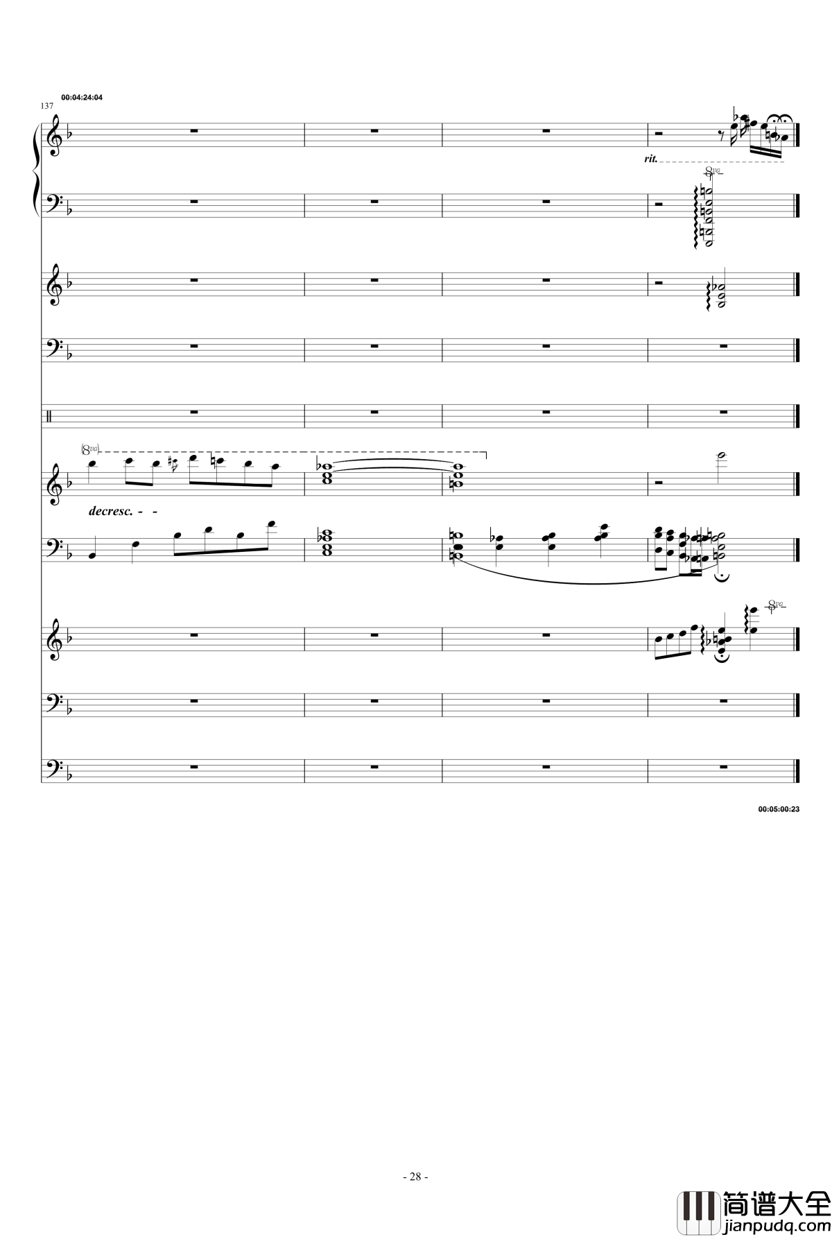 梦绘钢琴谱_E大调协奏曲_airoad