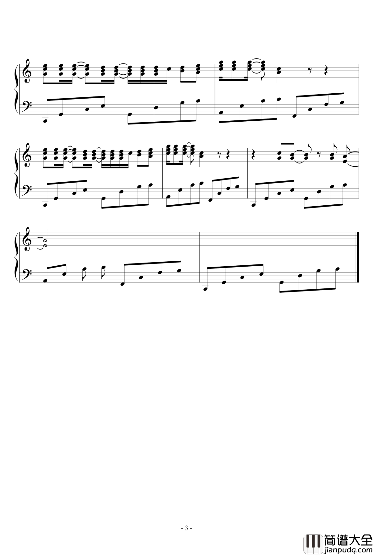 9_crimes钢琴谱_Damien_Rice