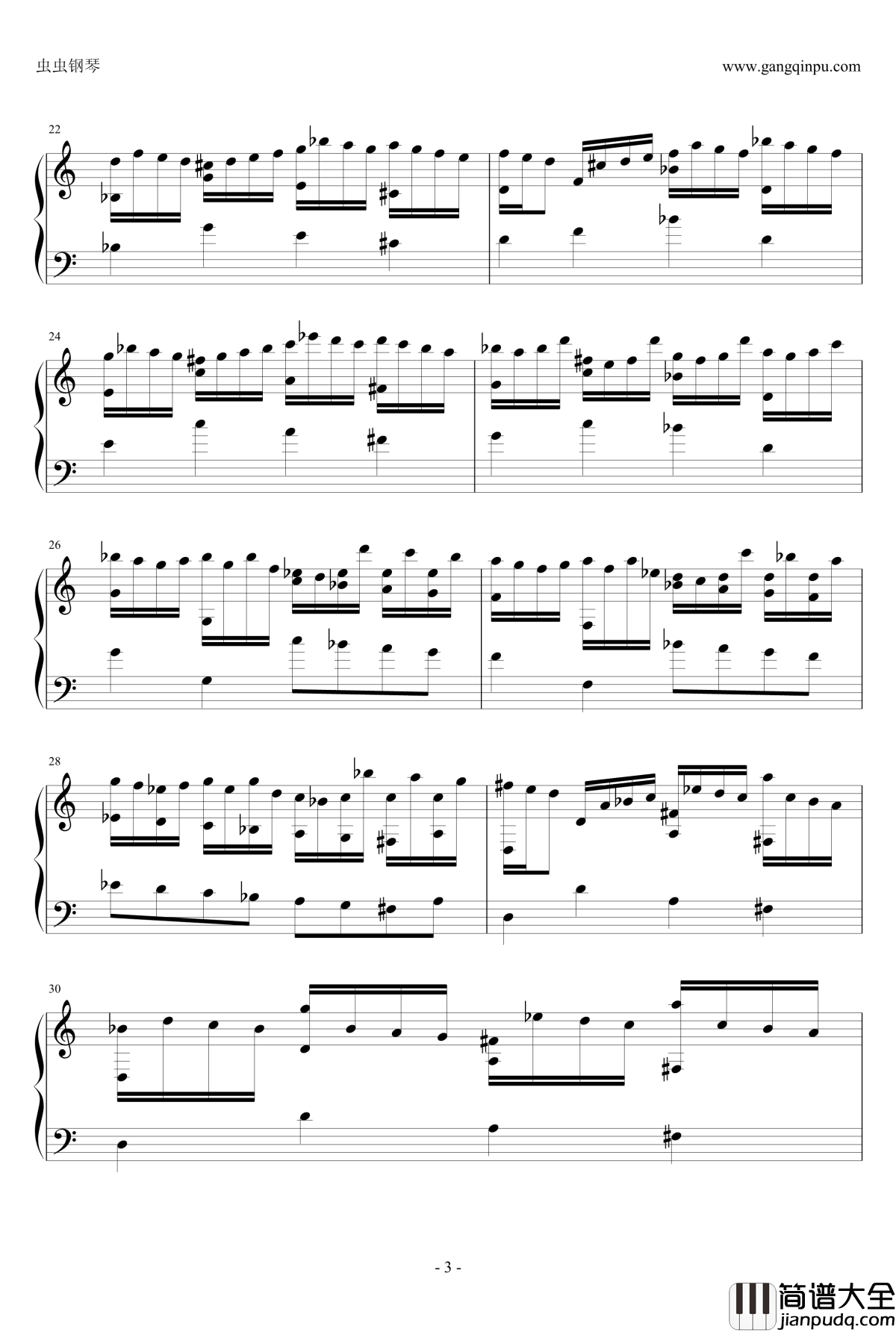 suite_de_Bach钢琴谱_J.S.巴赫