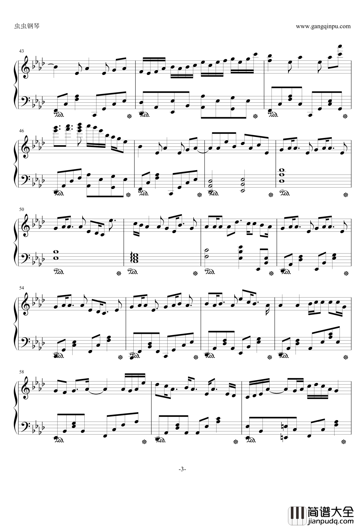 glow钢琴谱_初音ミク_初音未来