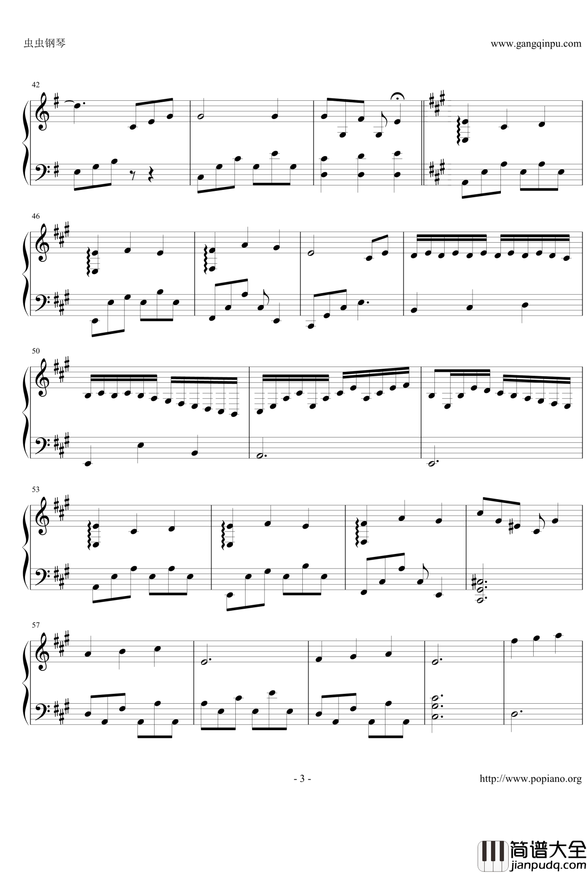 卡布奇诺钢琴谱_Cappuccino__巴哈