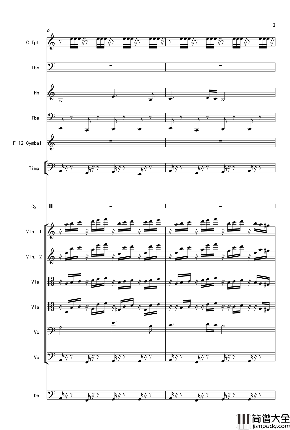 进击钢琴谱_FangDong