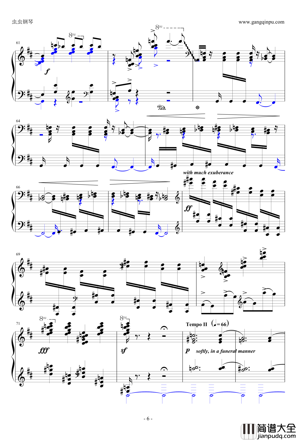 猫和老鼠钢琴谱