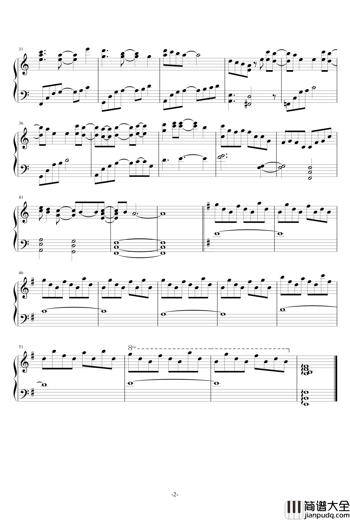 Date·A·Live钢琴谱_约会大作战