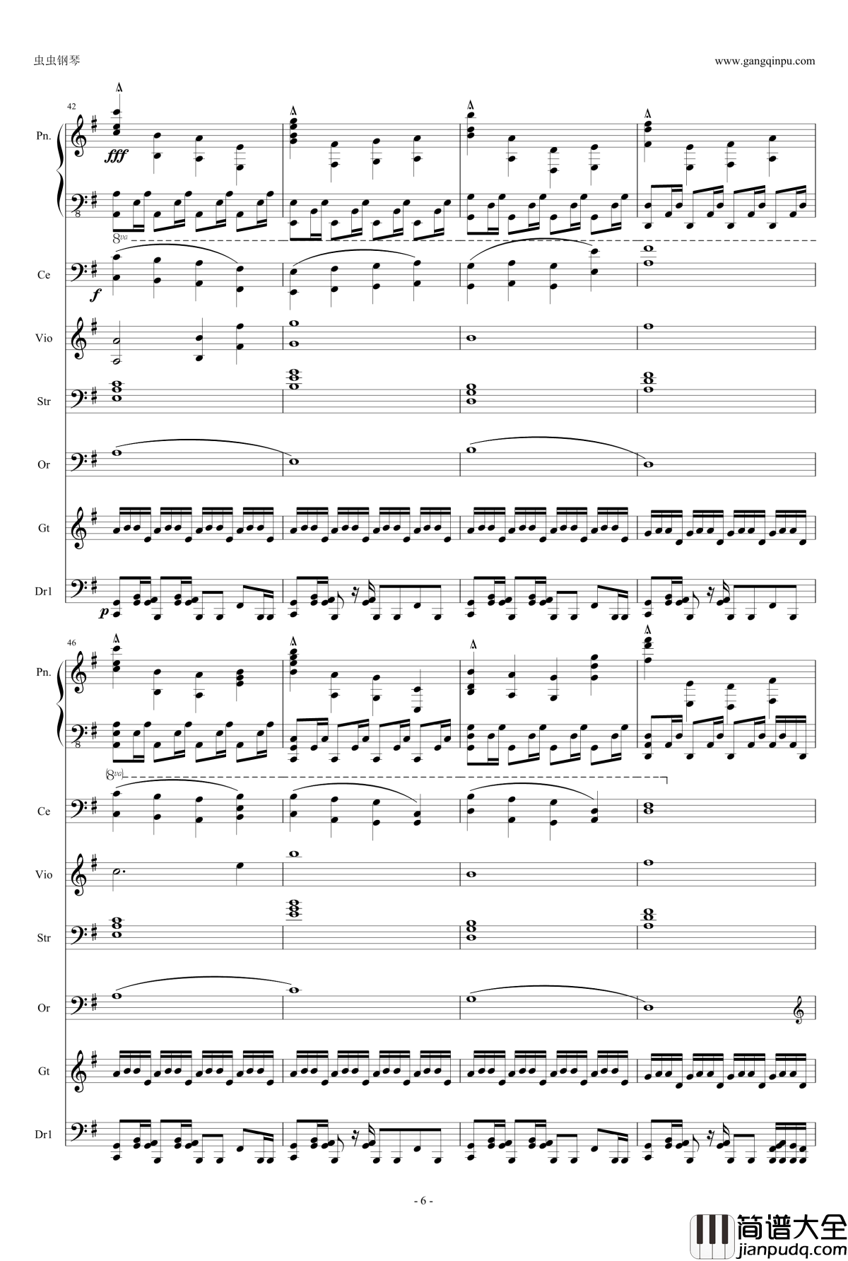 Time钢琴谱_盗梦空间_Hanz_Zimmer