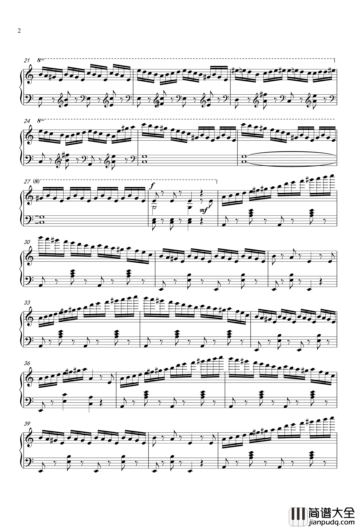 练习曲钢琴谱_zd20