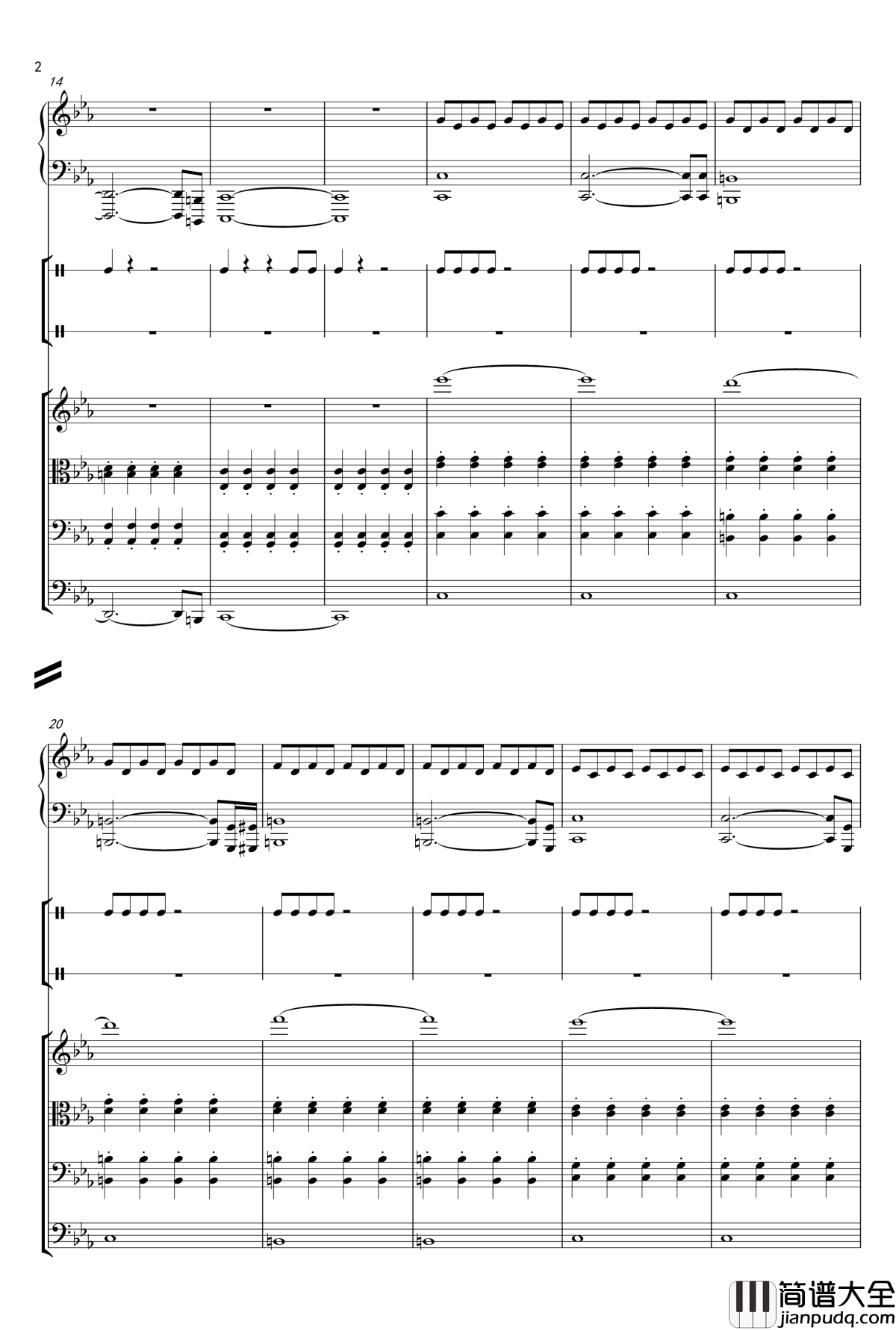 气息钢琴谱_FangDong