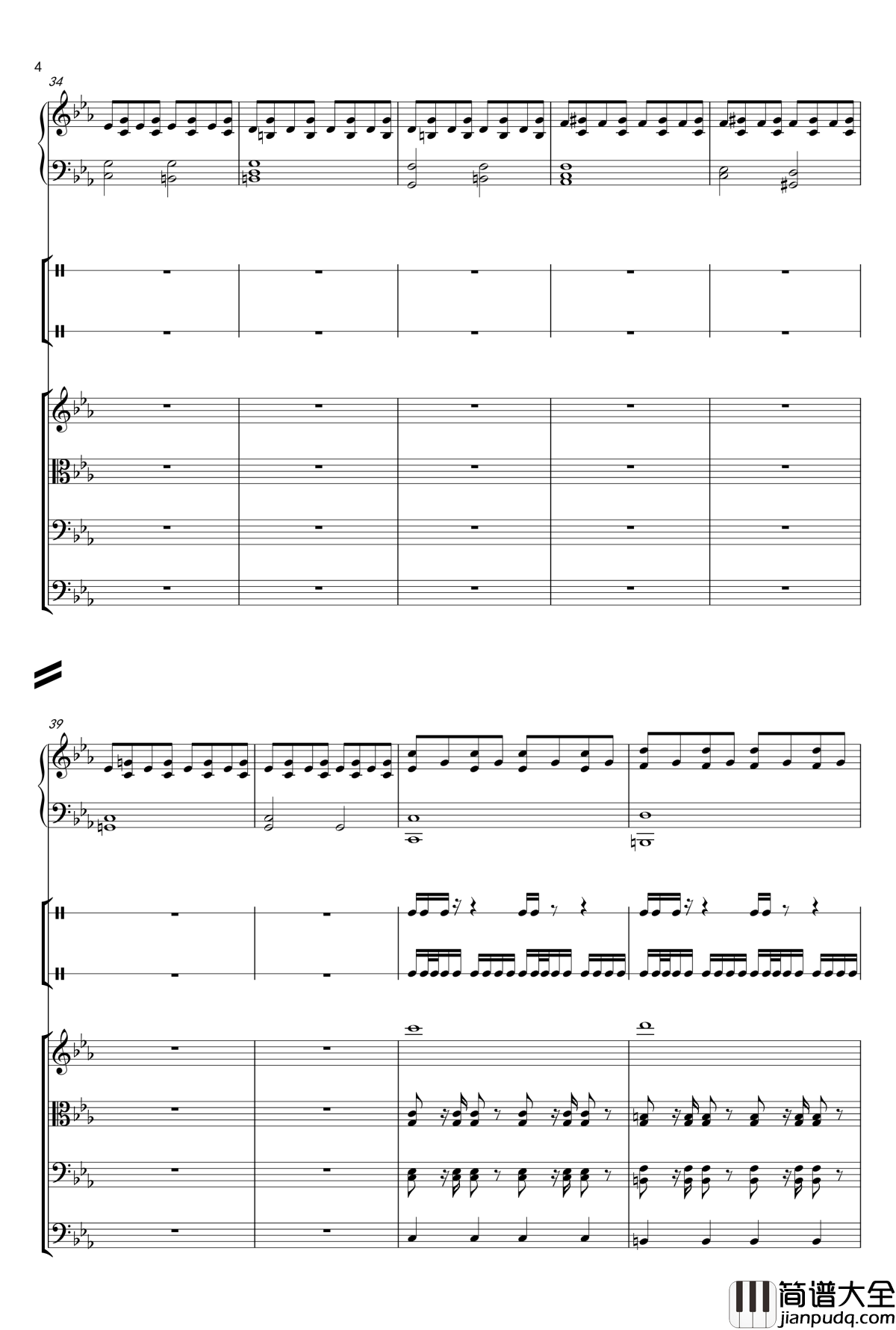 气息钢琴谱_FangDong