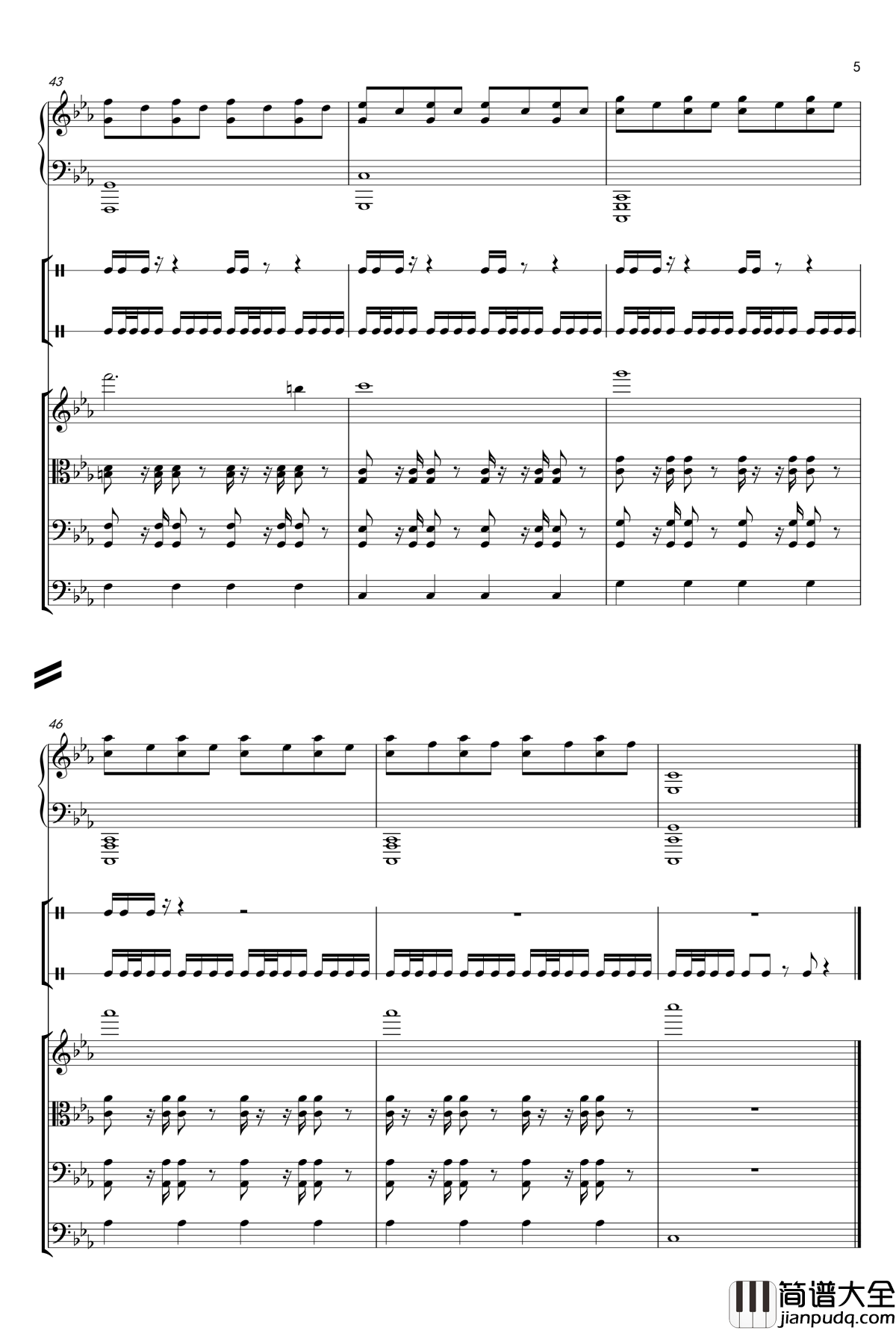 气息钢琴谱_FangDong