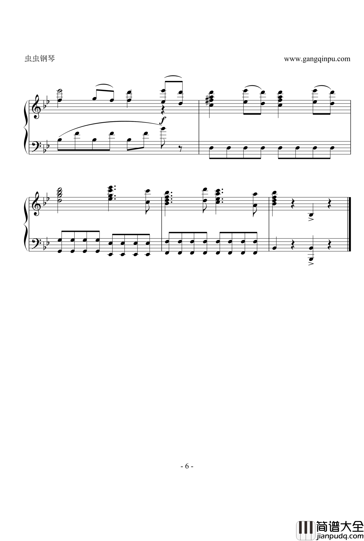 g小调第四十号交响曲钢琴谱_莫扎特