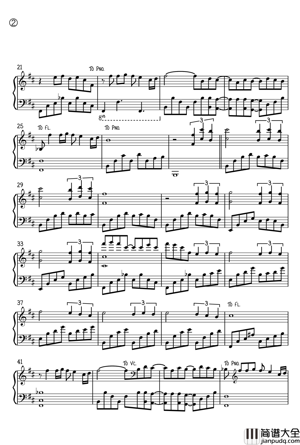 月之影钢琴谱_克莱德曼与斯坦伯格