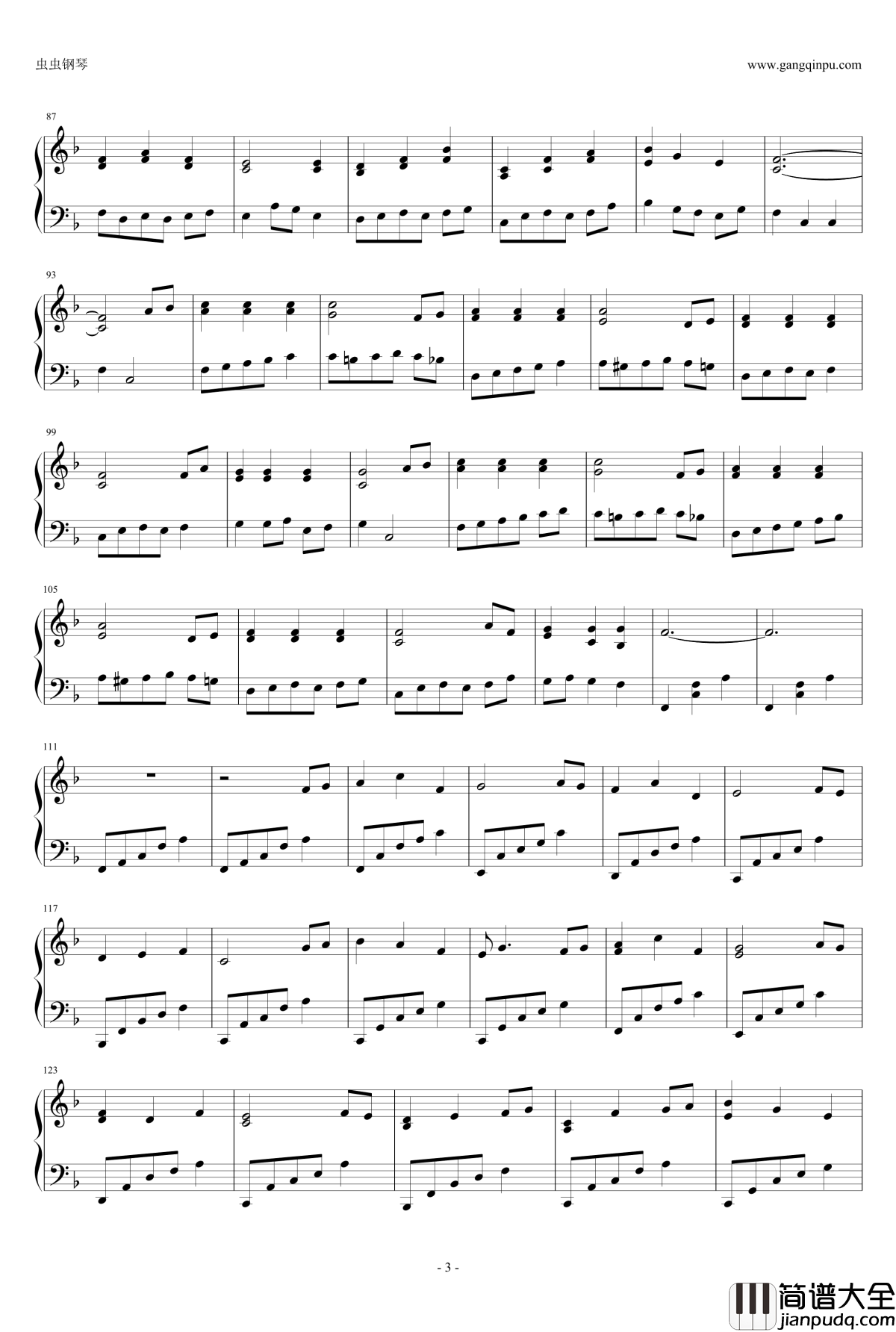 千与千寻主题变奏曲钢琴谱_久石让