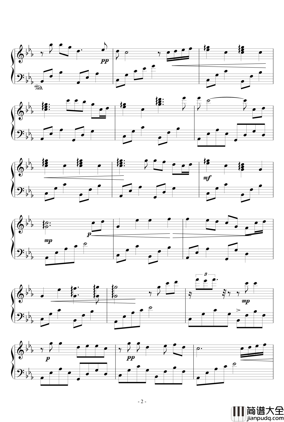 血之彼岸钢琴谱_狂音