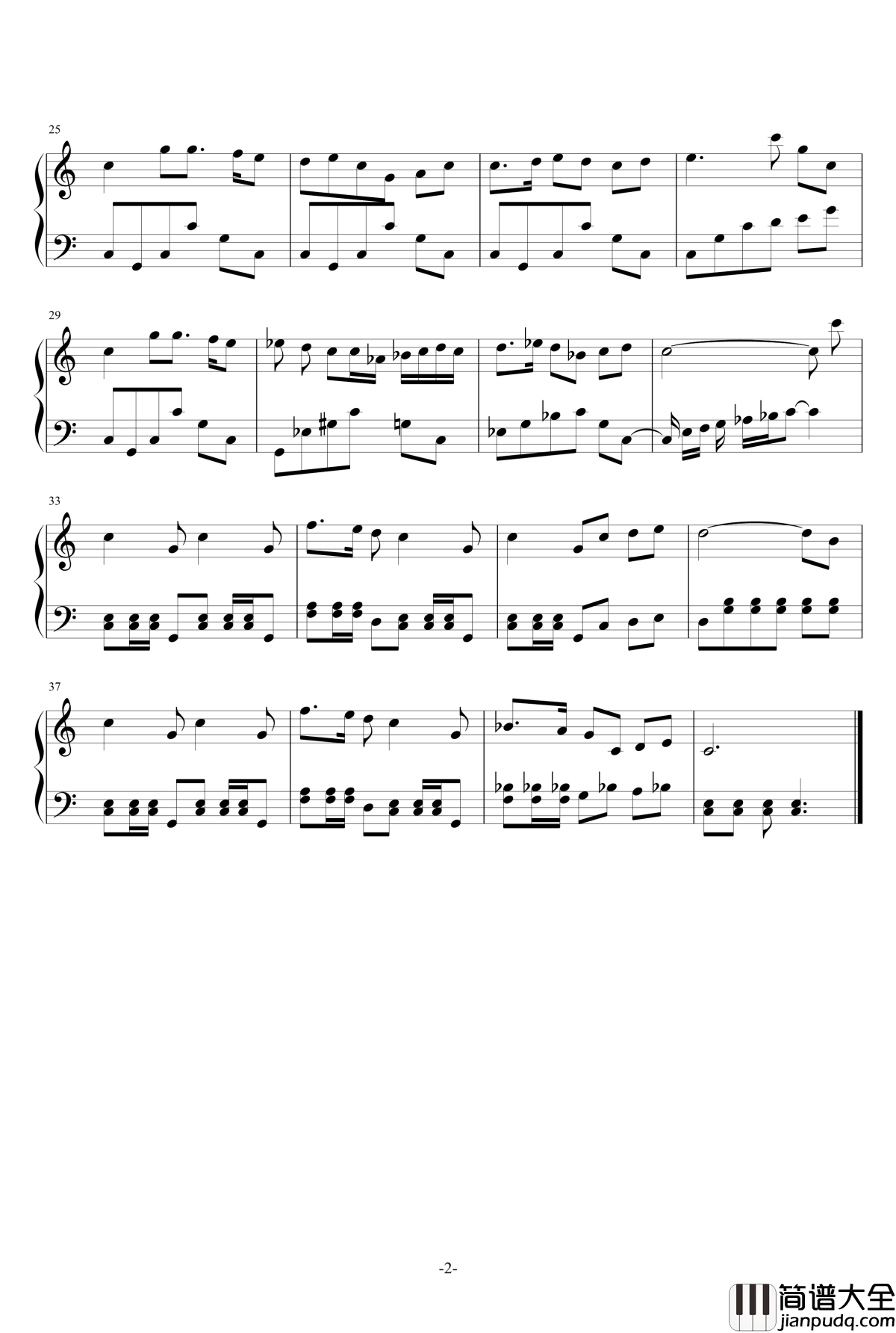 月光酒馆钢琴谱_地下城与勇士