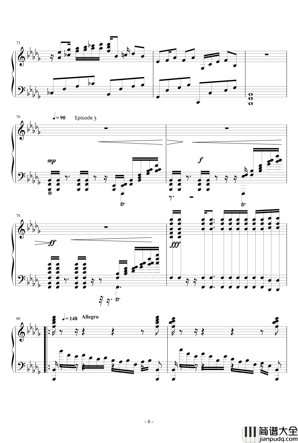 雷雨钢琴谱_hardy419