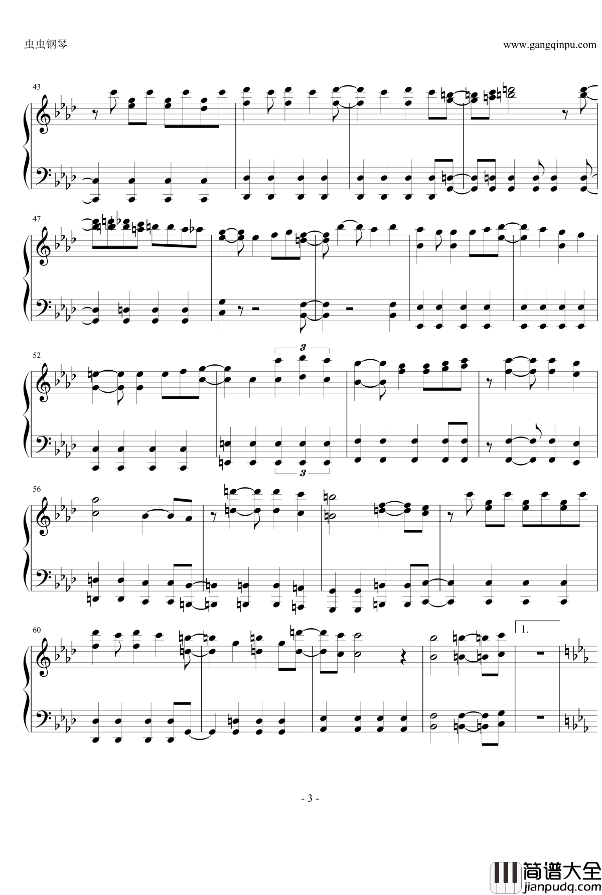 猛烈宇宙交響曲第七楽章無限の愛钢琴谱_迷你裙宇宙海贼