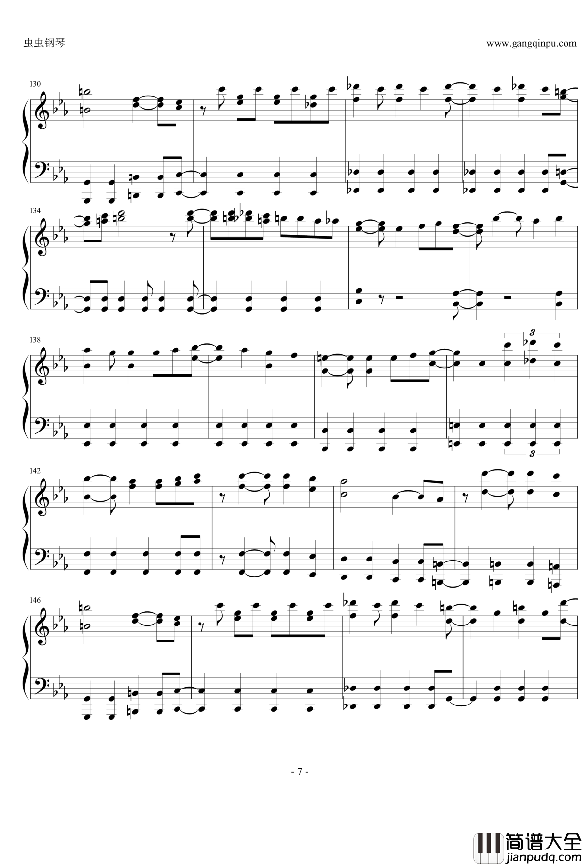 猛烈宇宙交響曲第七楽章無限の愛钢琴谱_迷你裙宇宙海贼